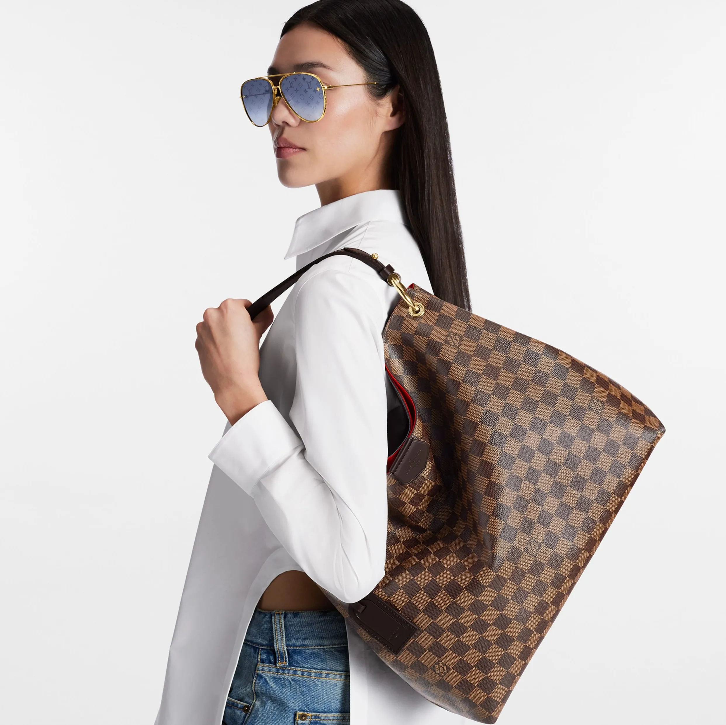 Lauren ralph lauren logo Bagsaaa Graceful MM N44045
