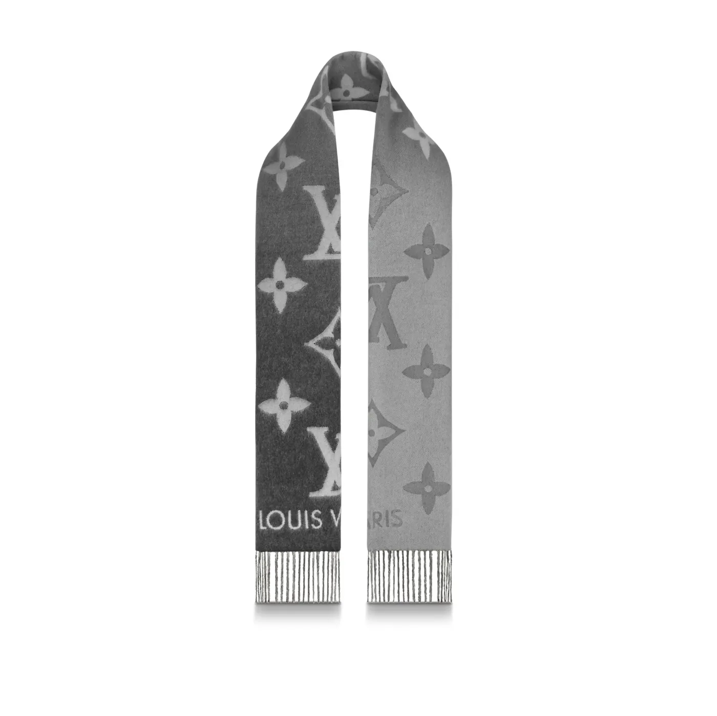 By mens Bagsaaa Grey M76336 Reykjavik Gradient Scarf