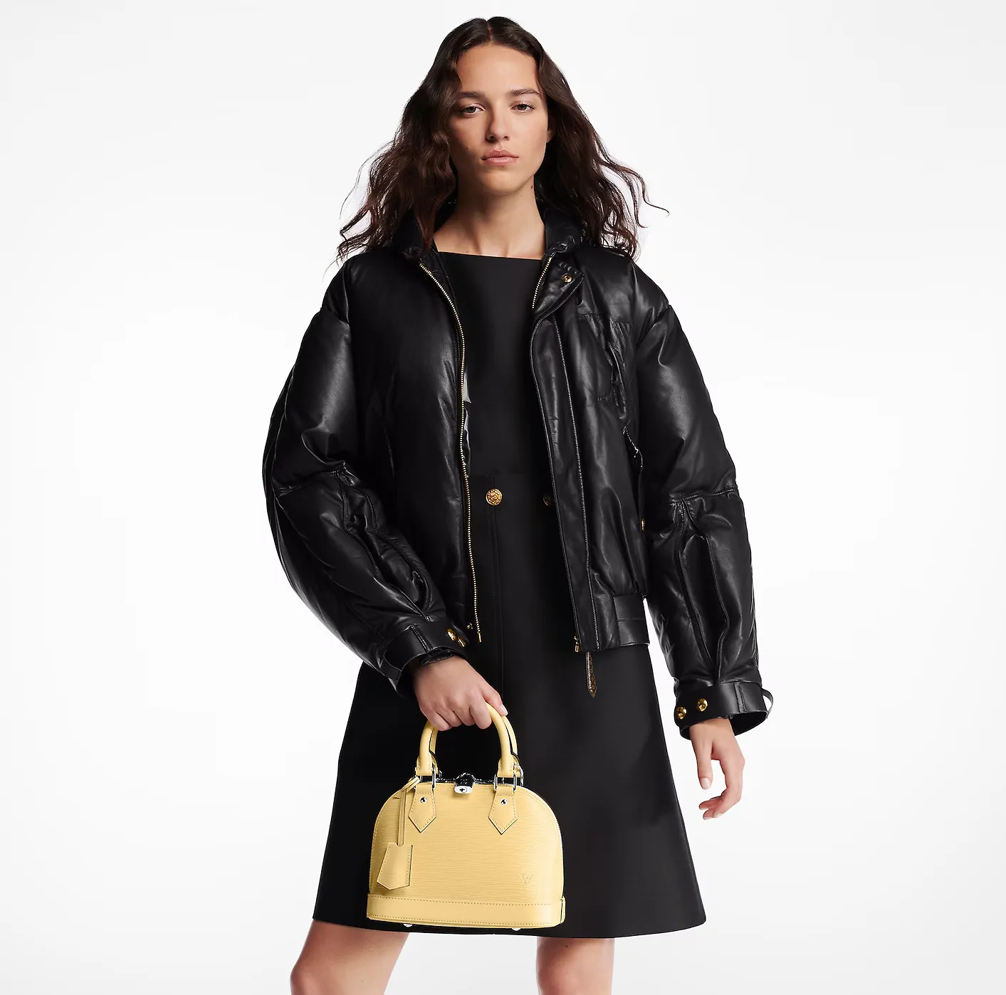 Replica chloe bag Bagsaaa Jaune Plume Yellow M22213 Alma BB