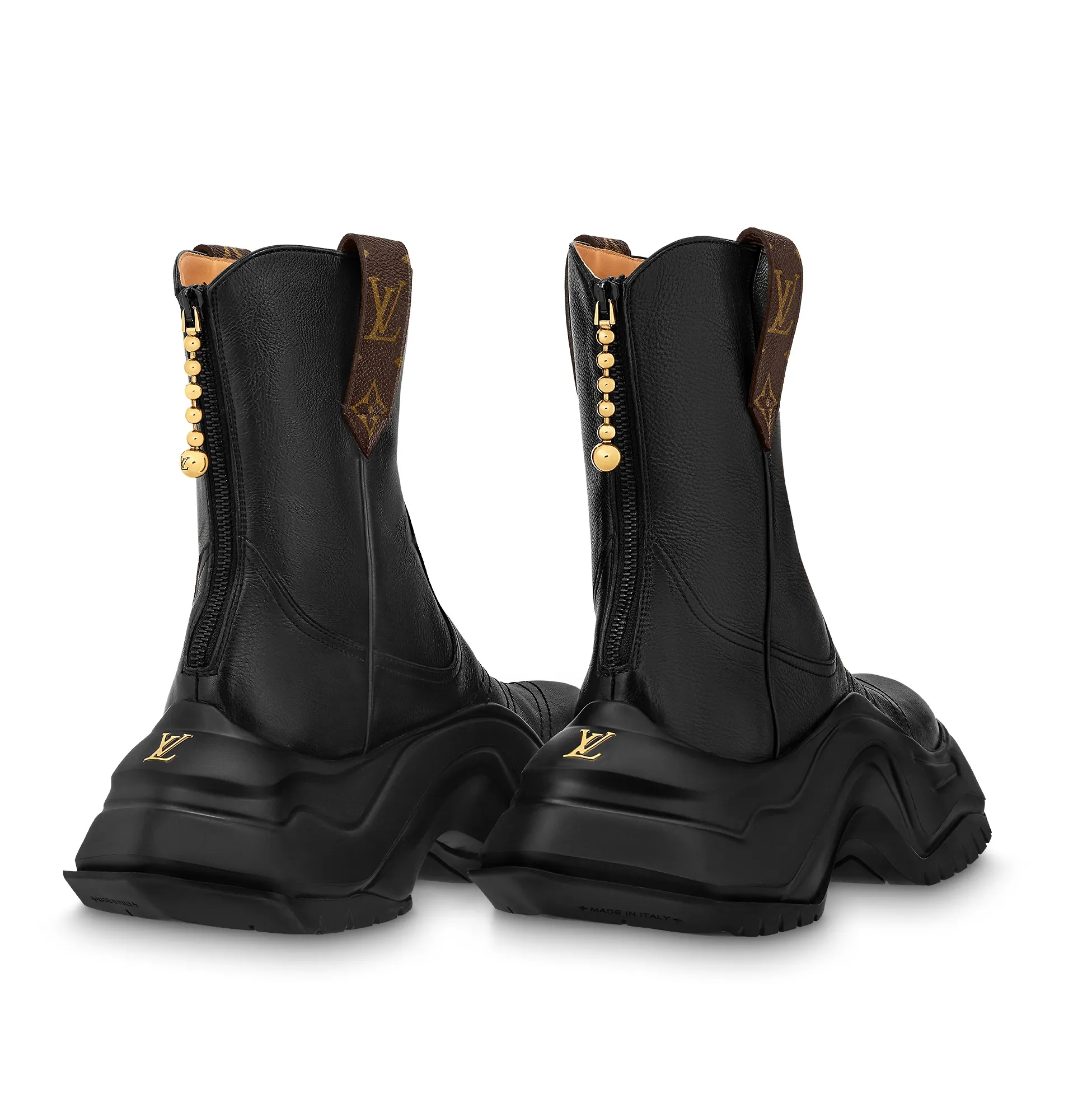 Replica valentino bags Bagsaaa LV Archlight 2.0 Platform Ankle Boot Black 1ABHT6