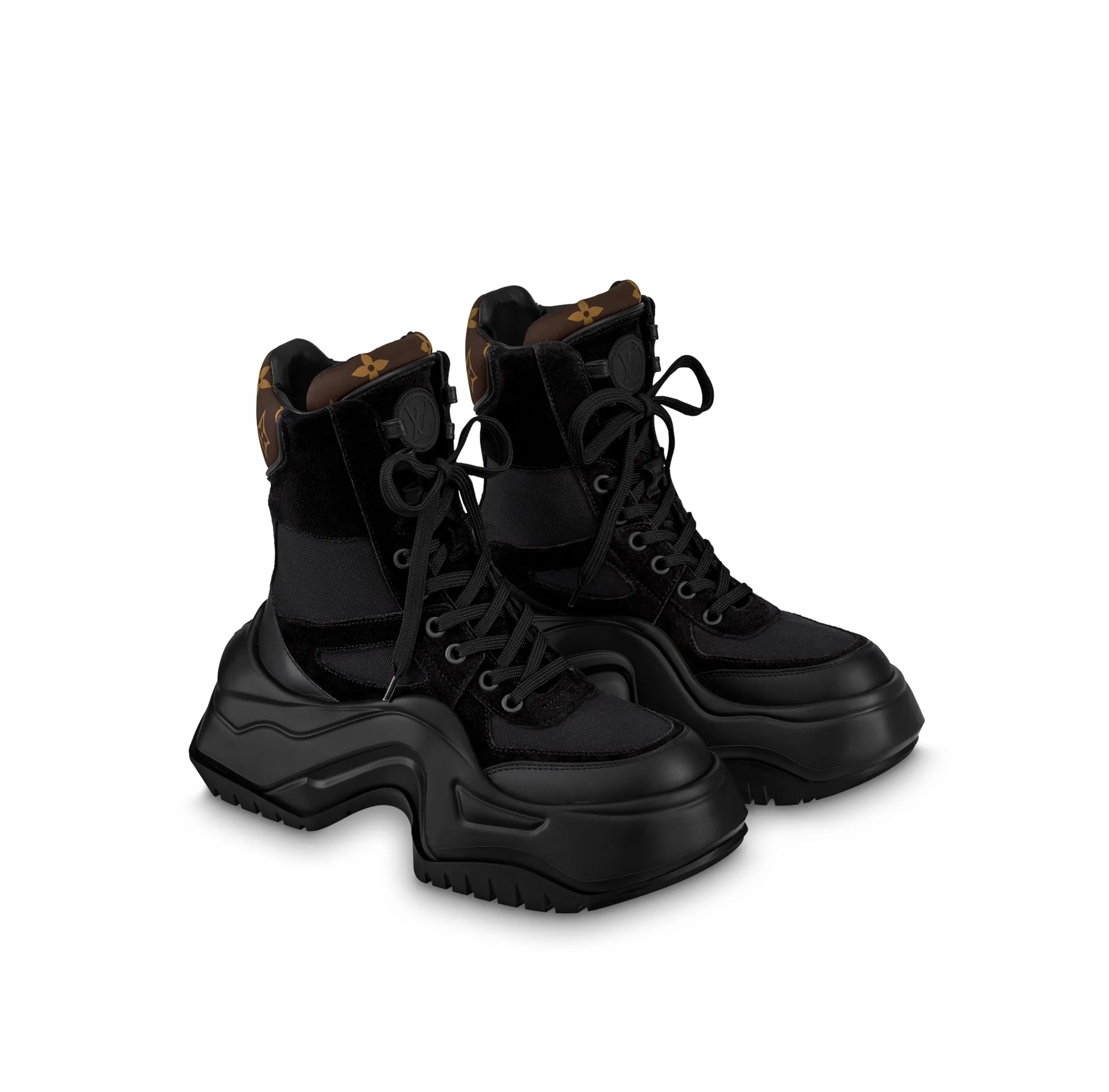 Replica bags lv Bagsaaa LV Archlight 2.0 Platform Ankle Boot Black 1ABI15