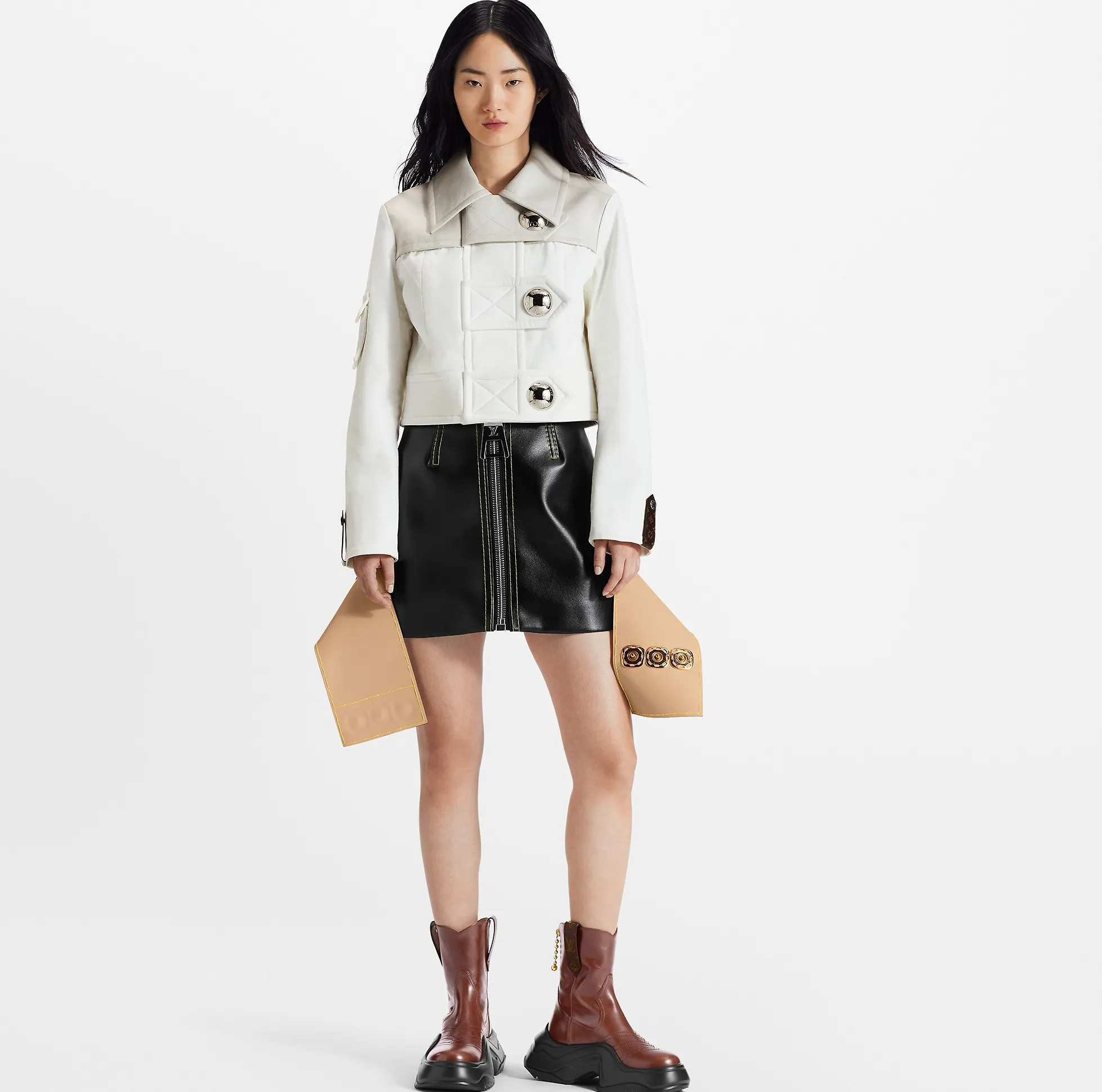 Best replica Bagsaaa LV Archlight 2.0 Platform Ankle Boot Brown 1ABHSQ