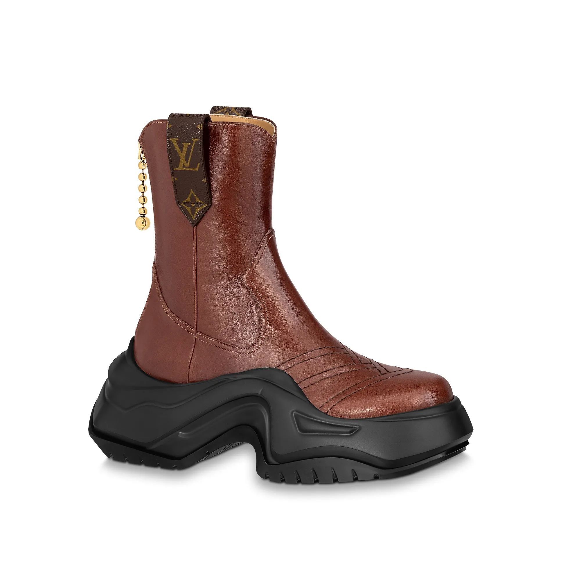 Bagsaaa LV Archlight 2.0 Platform Ankle Boot Brown 1ABHSQ