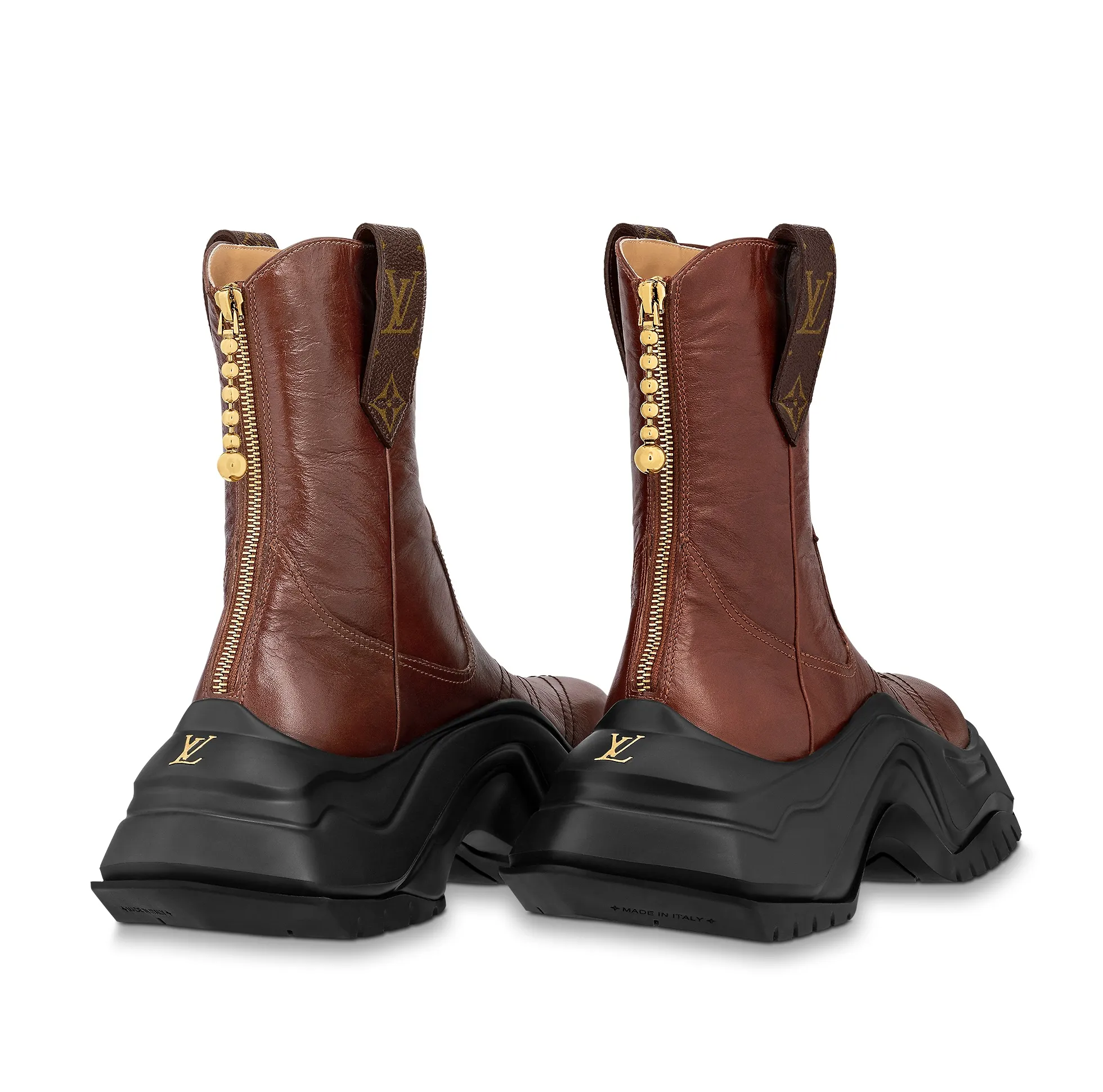 Best replica Bagsaaa LV Archlight 2.0 Platform Ankle Boot Brown 1ABHSQ