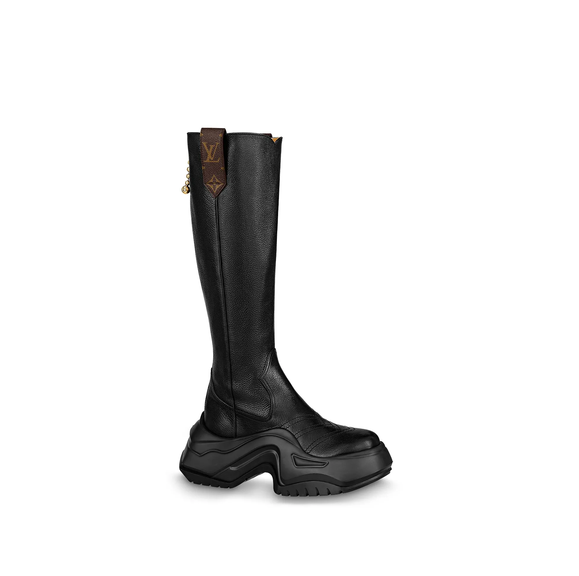 Bagsaaa LV Archlight 2.0 Platform High Boot Black 1ABHSY