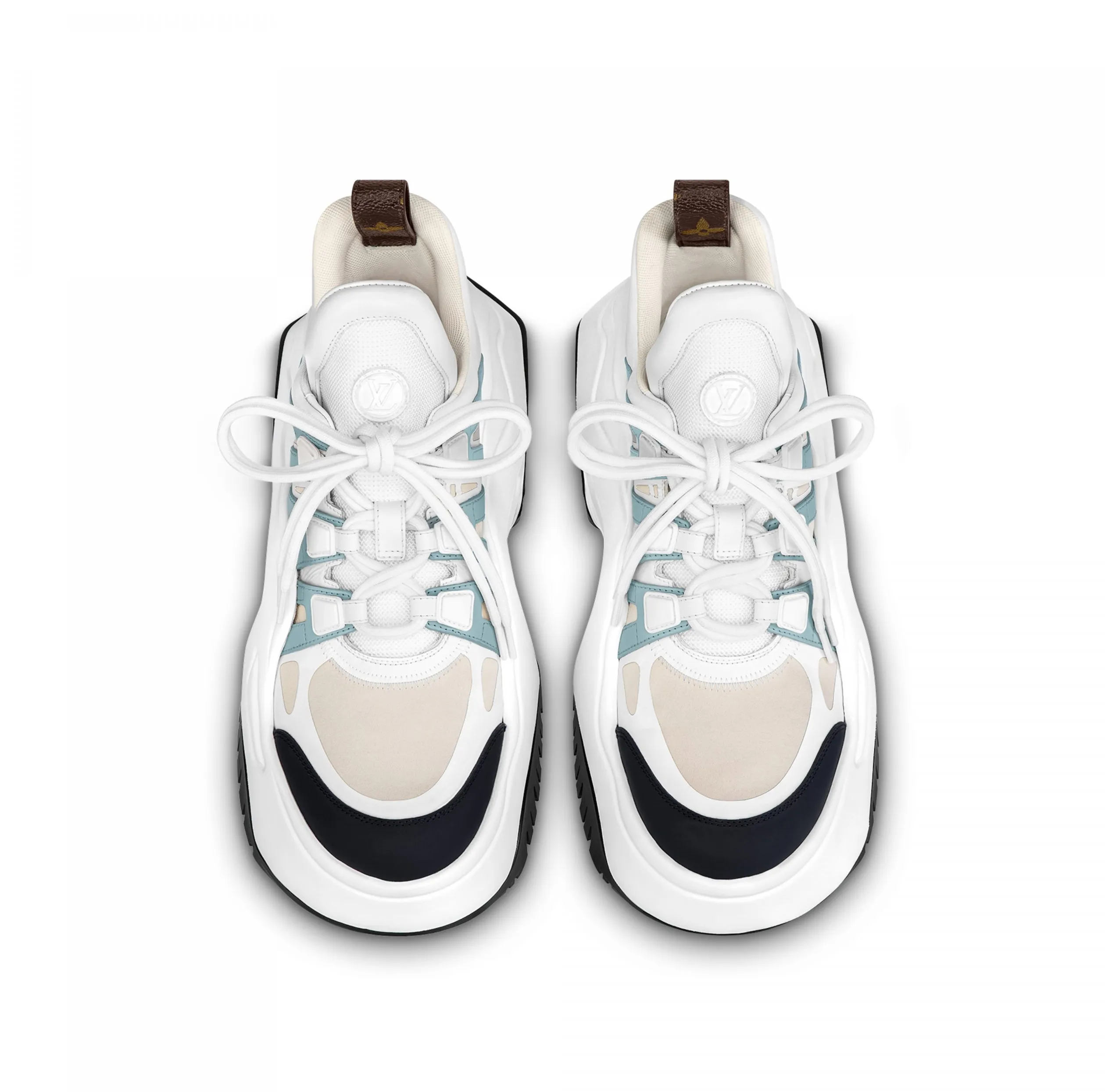 Store shopping Bagsaaa LV Archlight 2.0 Platform Sneaker Blue Gray 1ABIHW