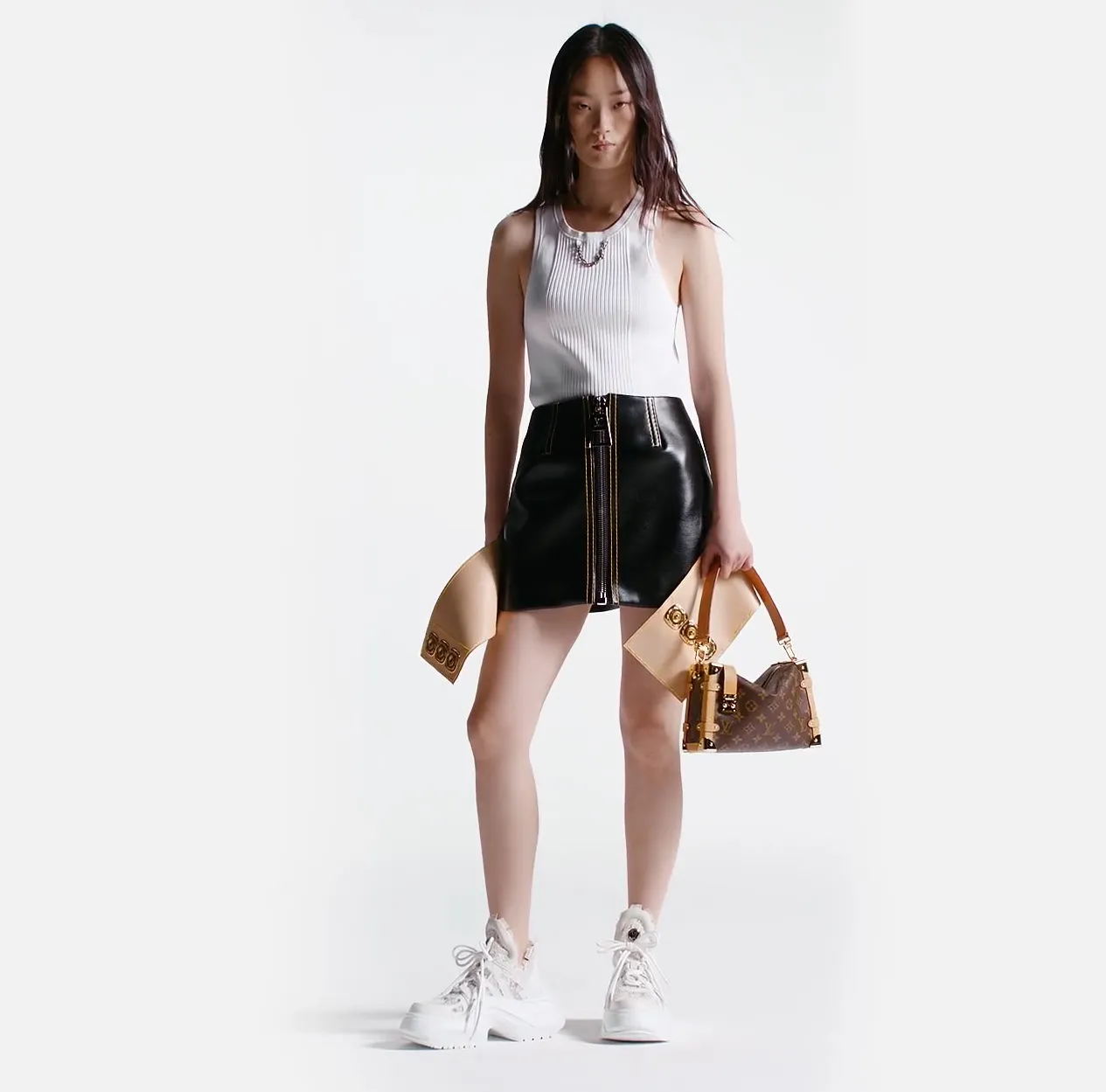 Outlet marketplace Bagsaaa LV Archlight 2.0 Platform Sneaker White 1ABI4A
