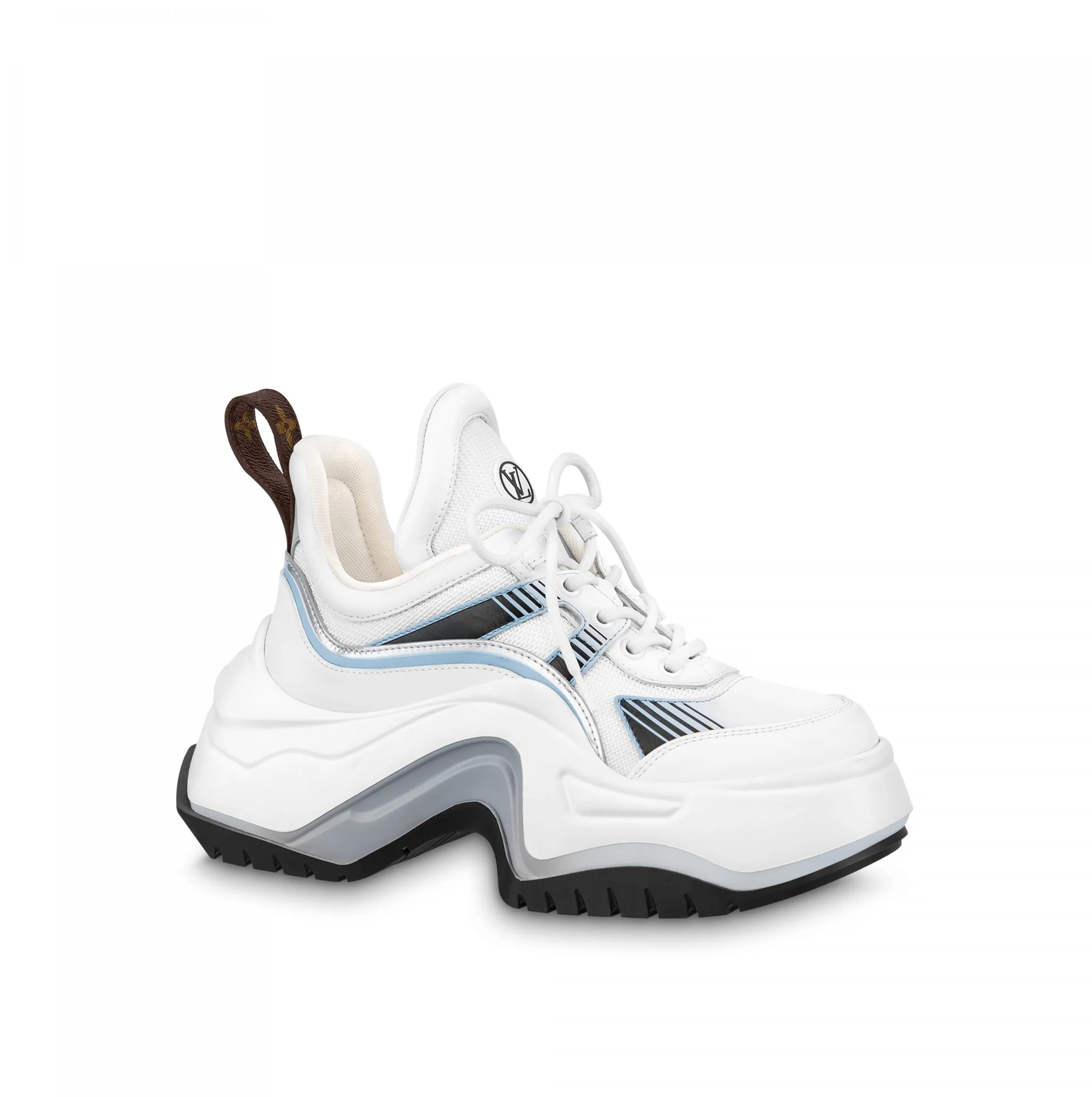 Bagsaaa LV Archlight 2.0 Sneaker Platform Light Blue 1ABI0N
