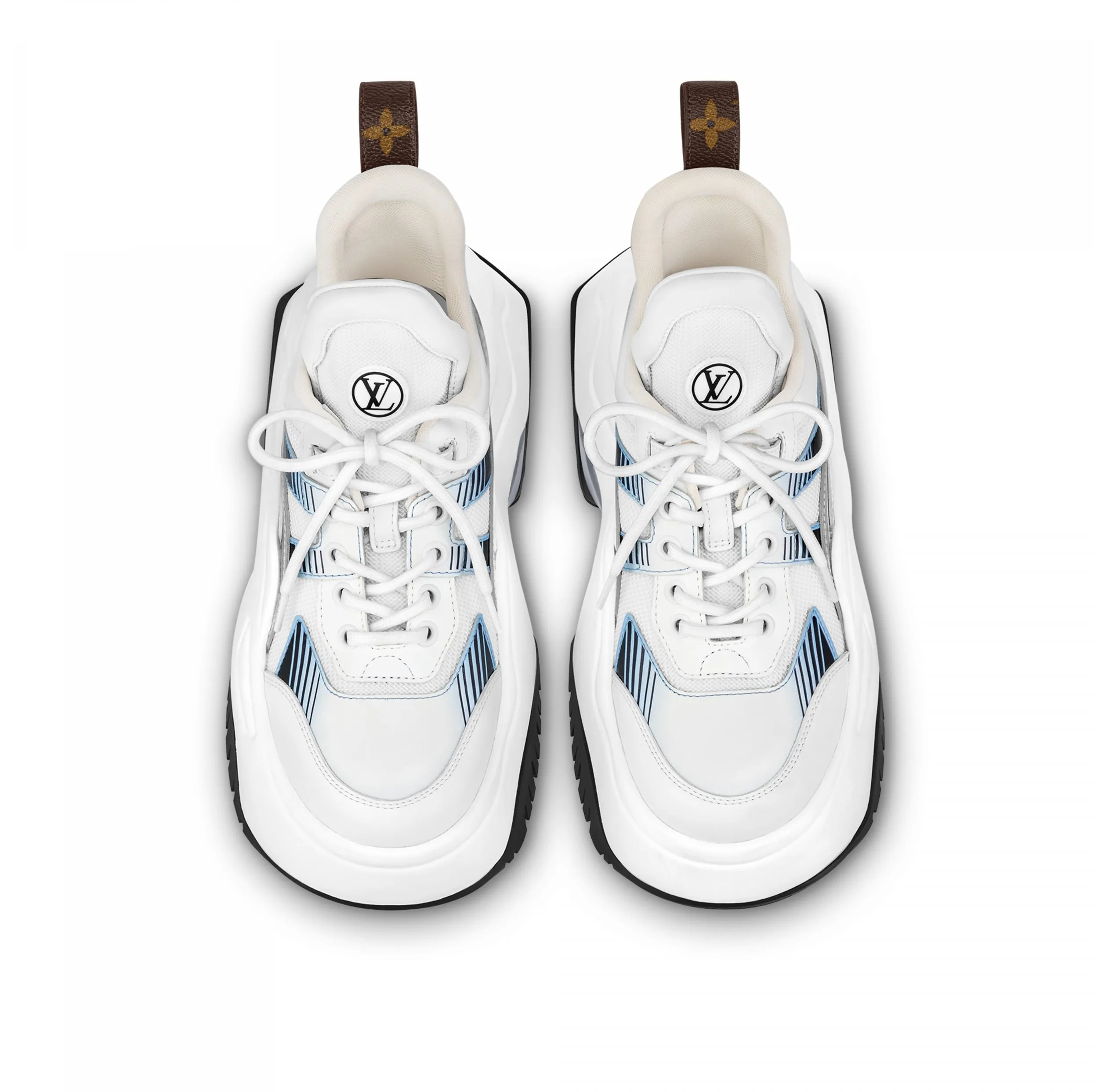 Replica ysl bag Bagsaaa LV Archlight 2.0 Sneaker Platform Light Blue 1ABI0N