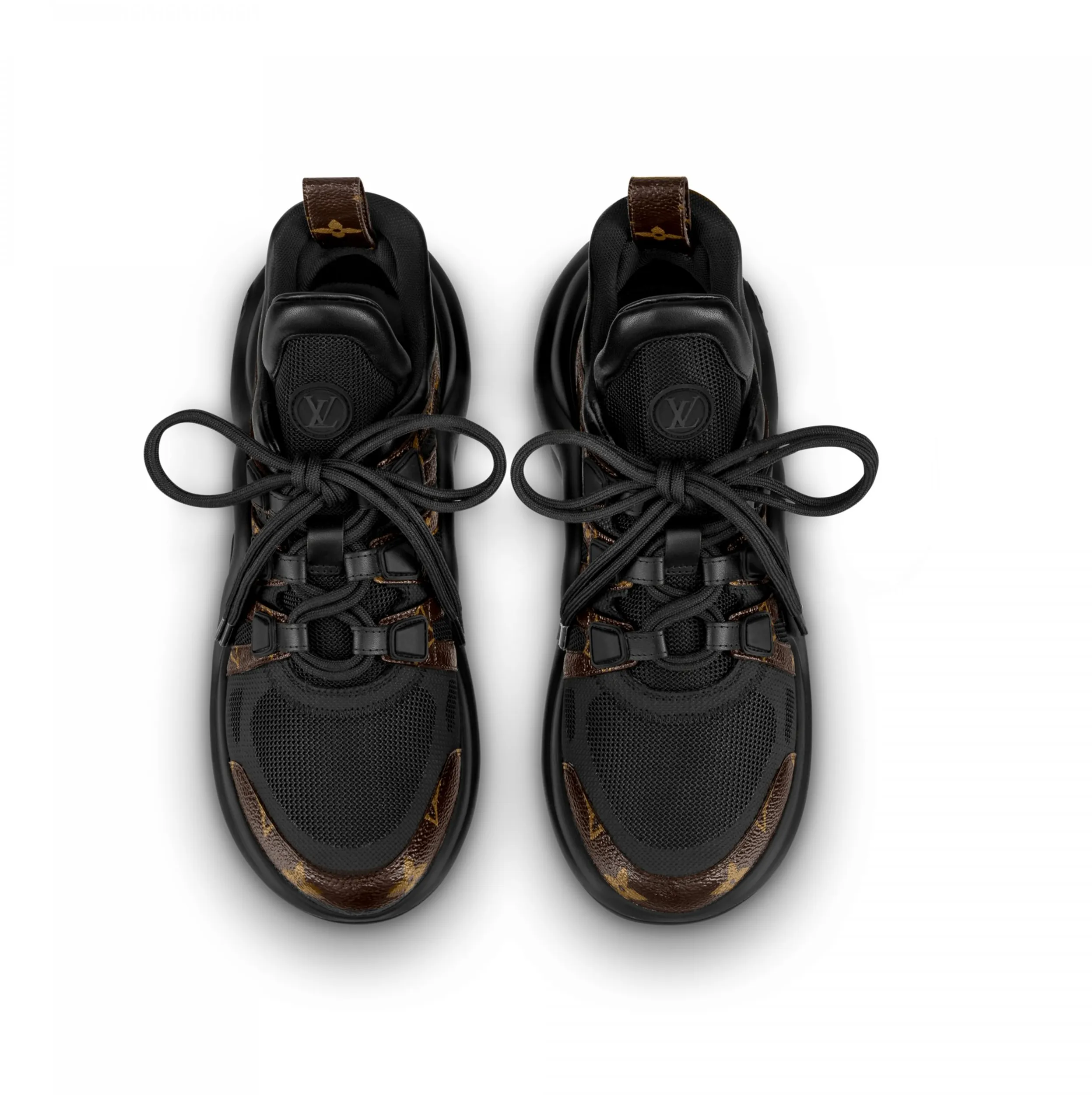 Replica goyard tote Bagsaaa LV Archlight Sneaker Black 1A43LB