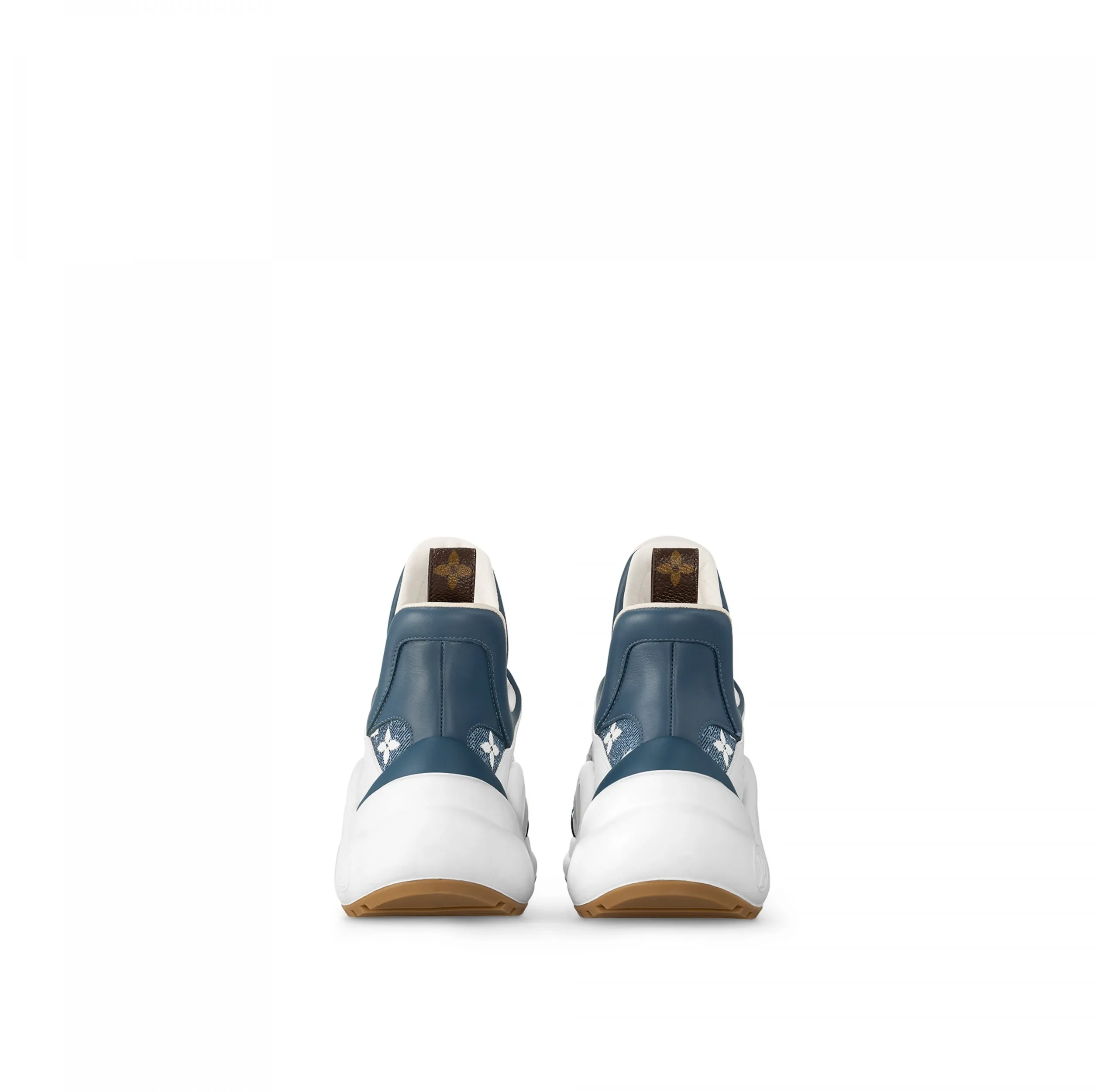 Replica shoes Bagsaaa LV Archlight Sneaker Denim Blue 1AC272
