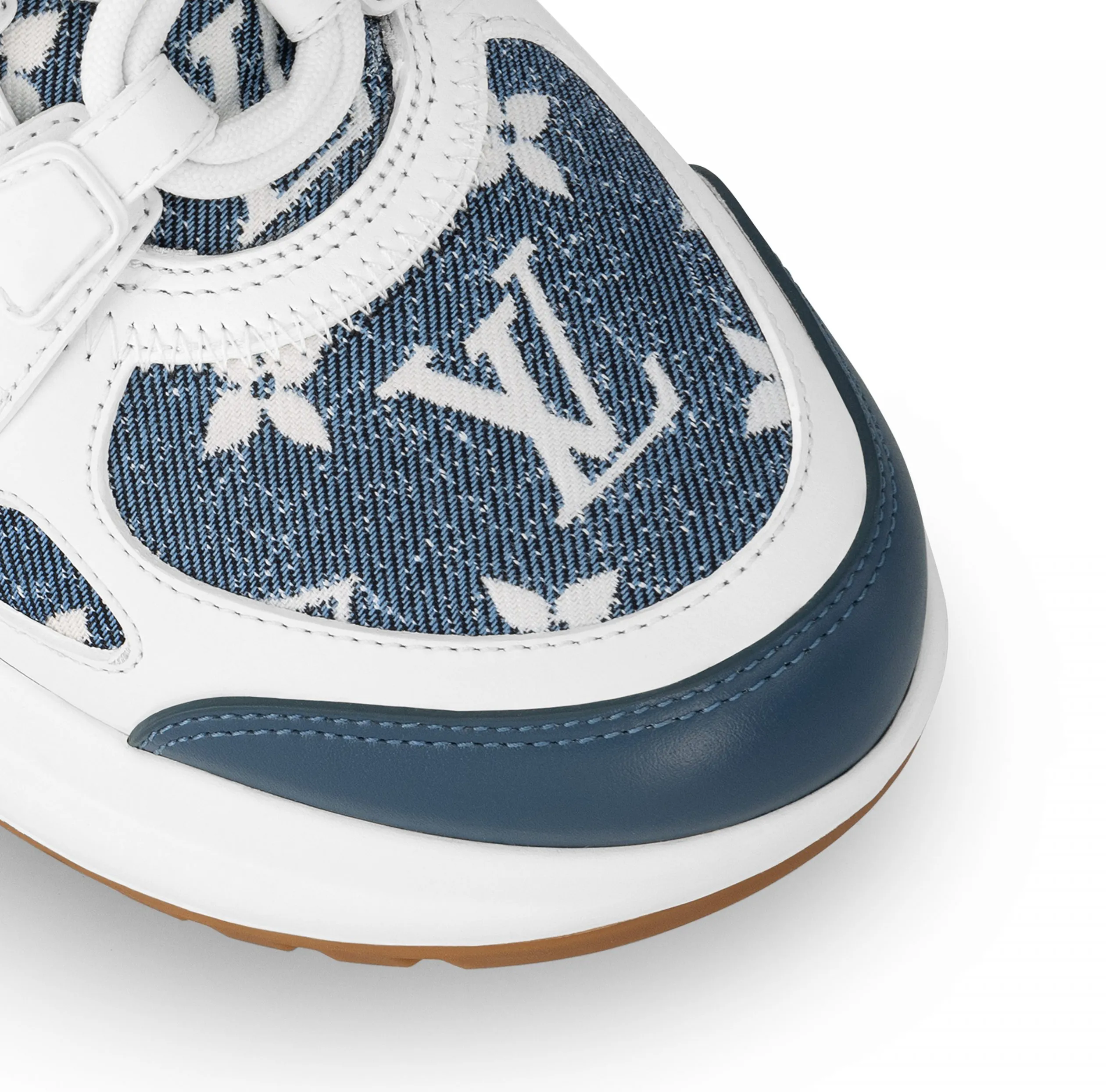 Replica shoes Bagsaaa LV Archlight Sneaker Denim Blue 1AC272