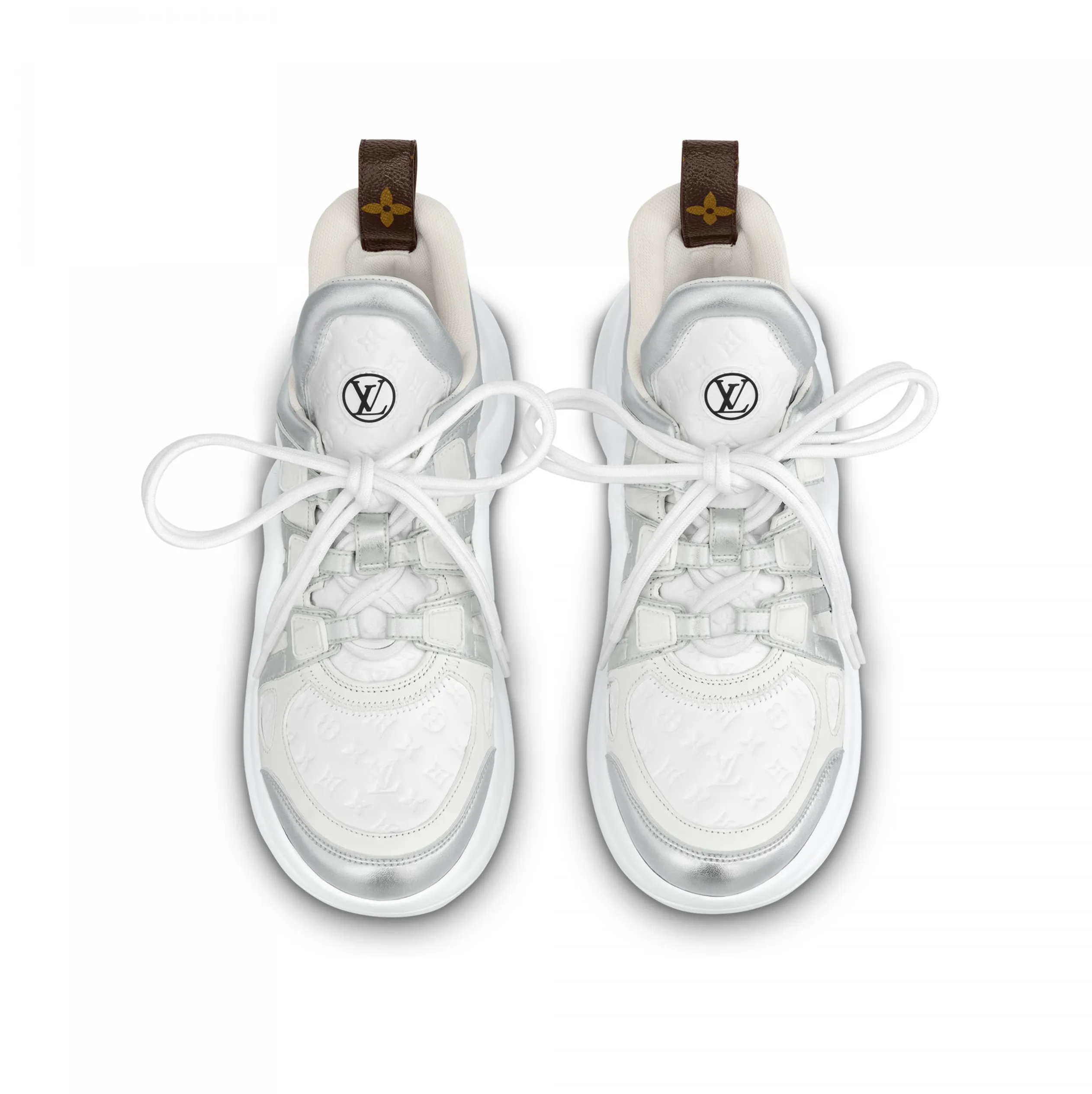 Replica chloe bag Bagsaaa LV Archlight Sneaker Silver 1ABVFU