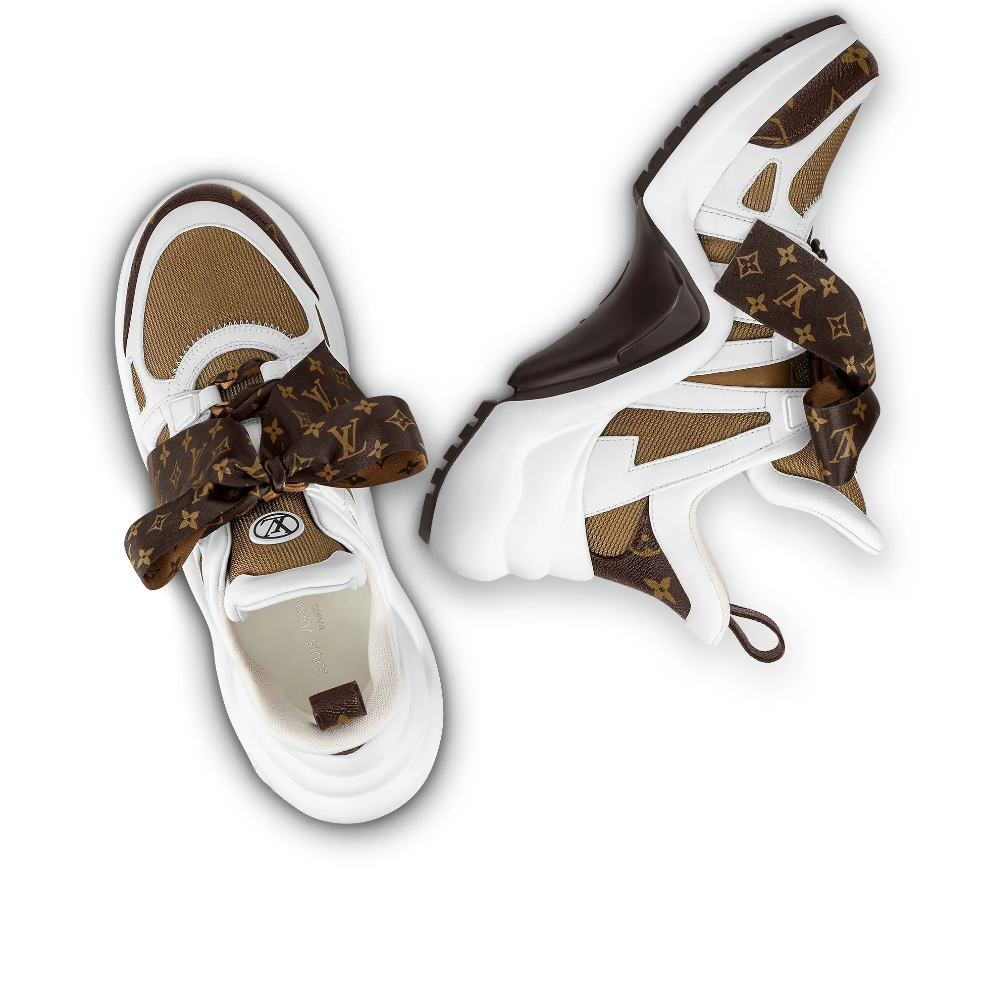 Louis vuitton locations Bagsaaa LV Archlight Trainers Cacao Brown 1AACQG