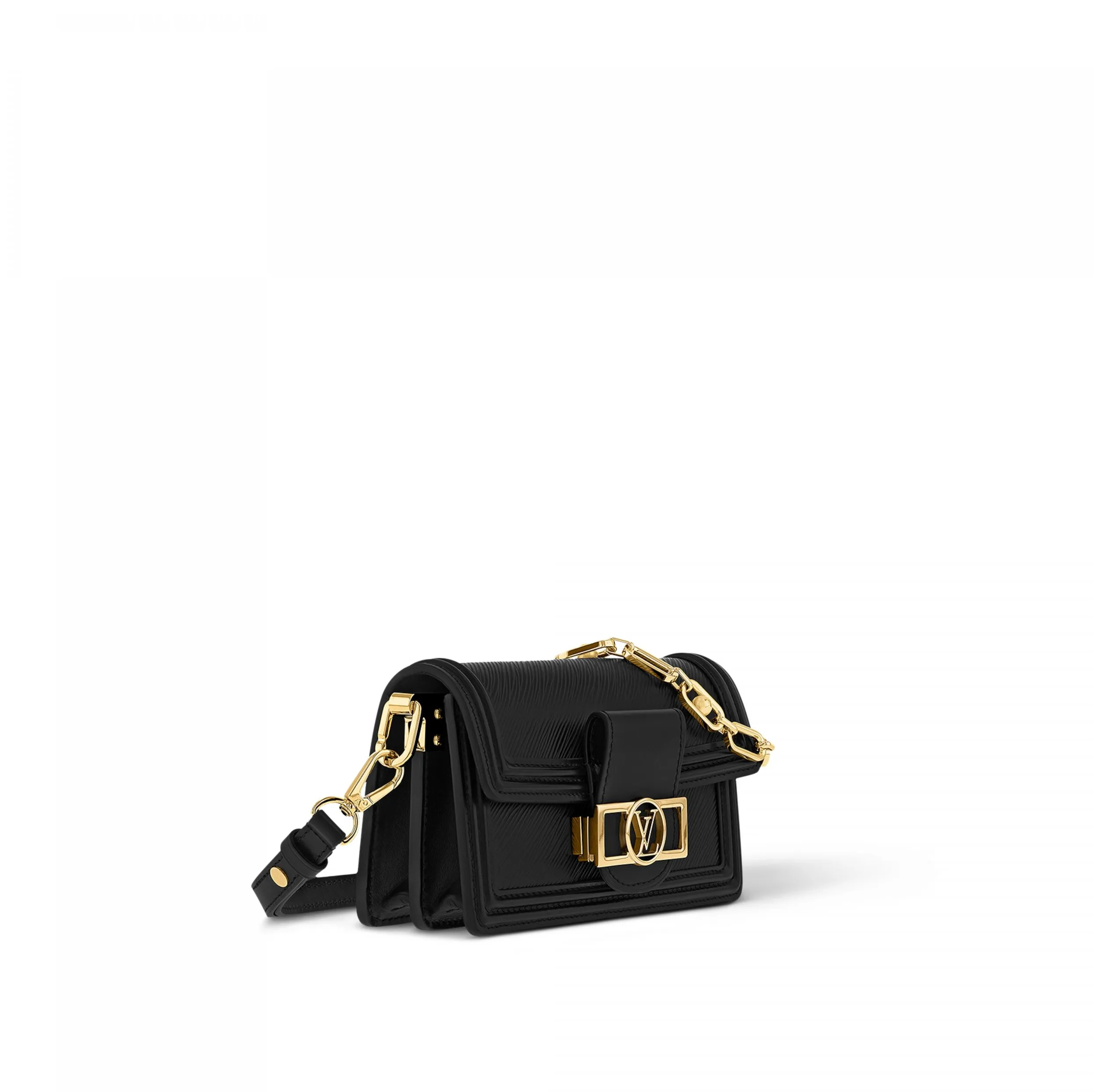 Replica miu miu Bagsaaa LV Night M23603 Dauphine East West Black