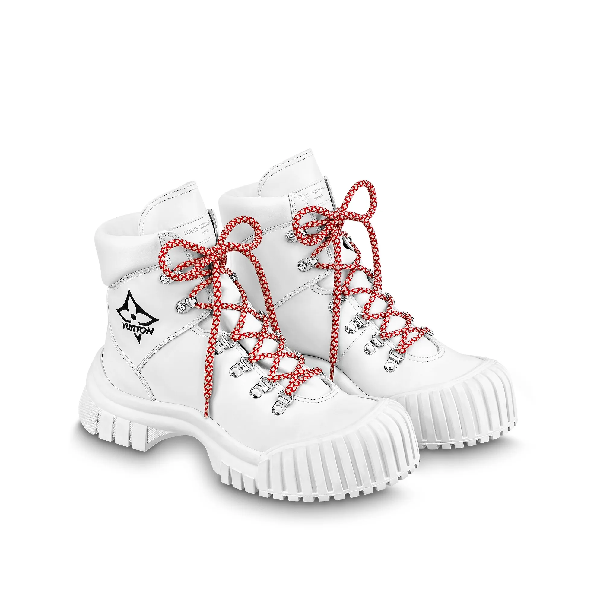 Ouis vuitton christian dior Bagsaaa LV Ruby Flat Ranger Boot White 1AAM1U