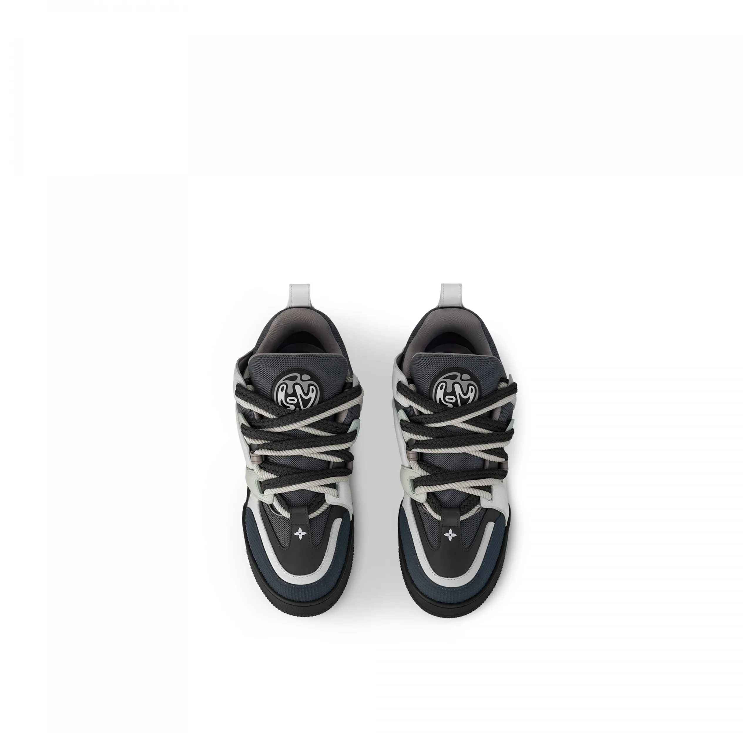 Replica shoes Bagsaaa LV Skate Sneaker Anthracite Grey 1ABZ41