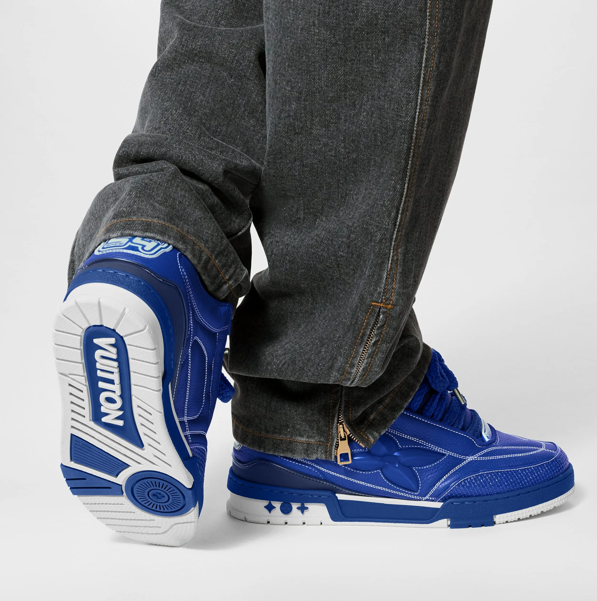 Replica bags Bagsaaa LV Skate Sneaker Blue 1ABZ77