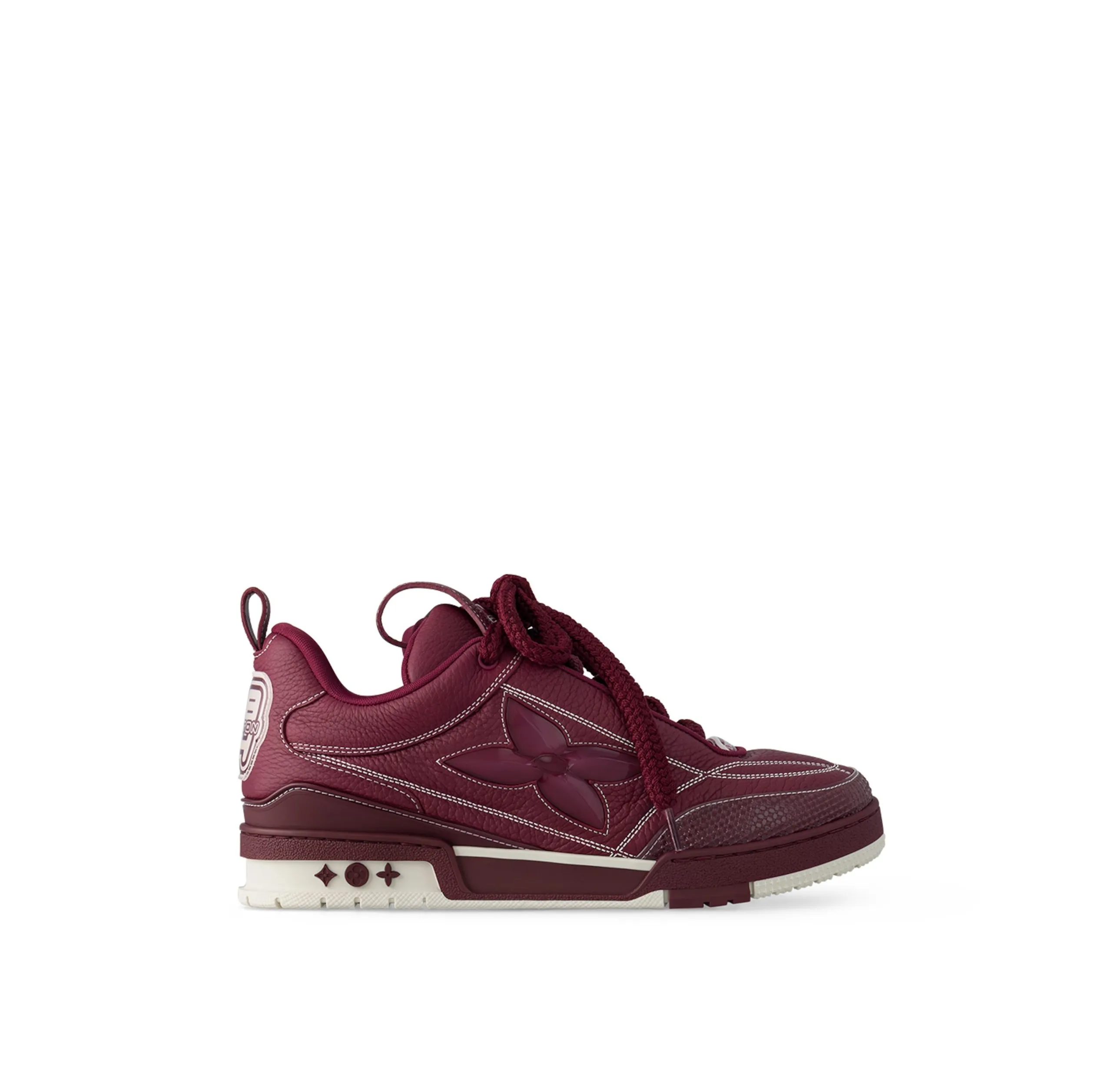 Bagsaaa LV Skate Sneaker Bordeaux Red 1ABZ6N
