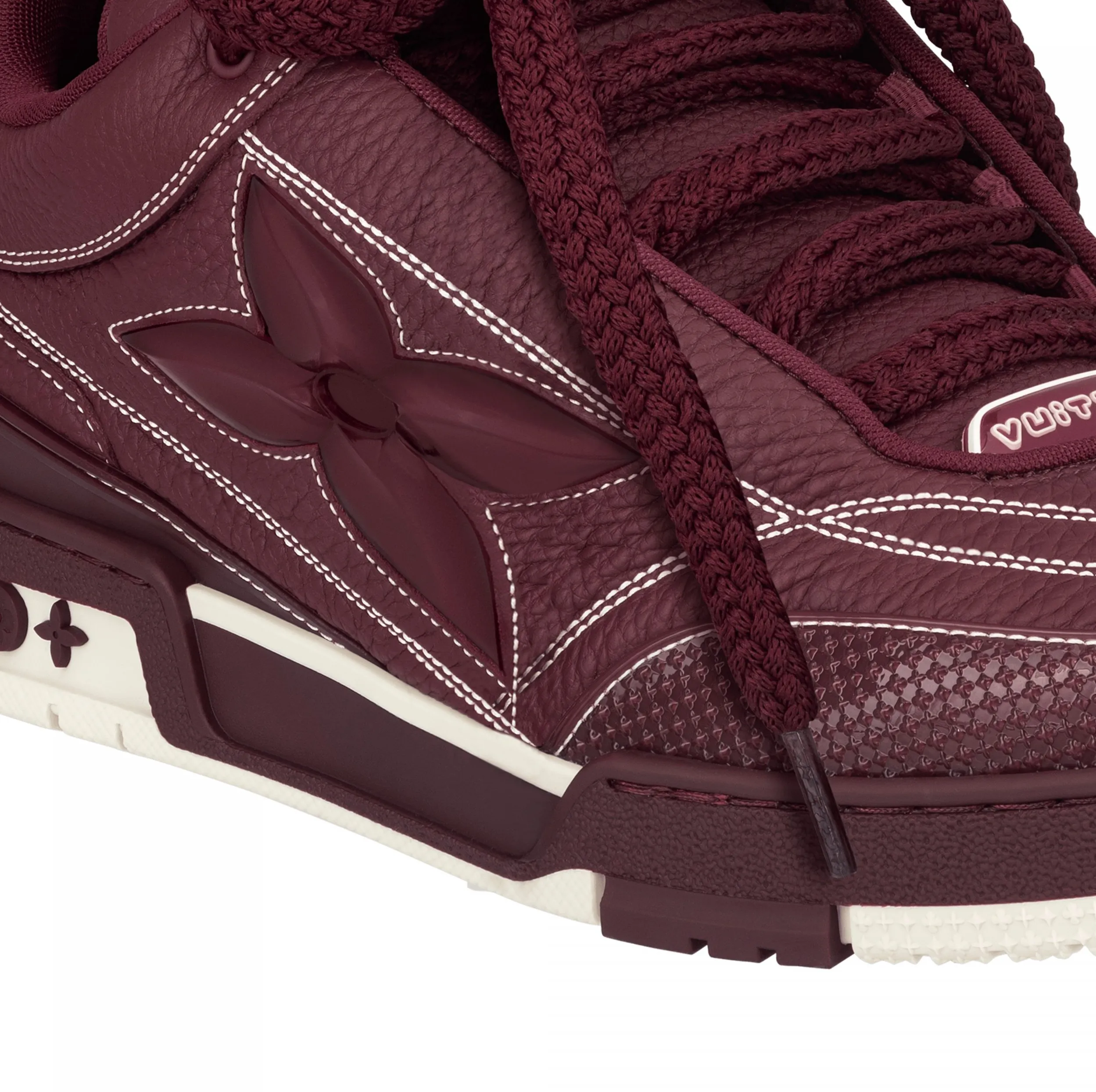 Mcqueen menswear Bagsaaa LV Skate Sneaker Bordeaux Red 1ABZ6N