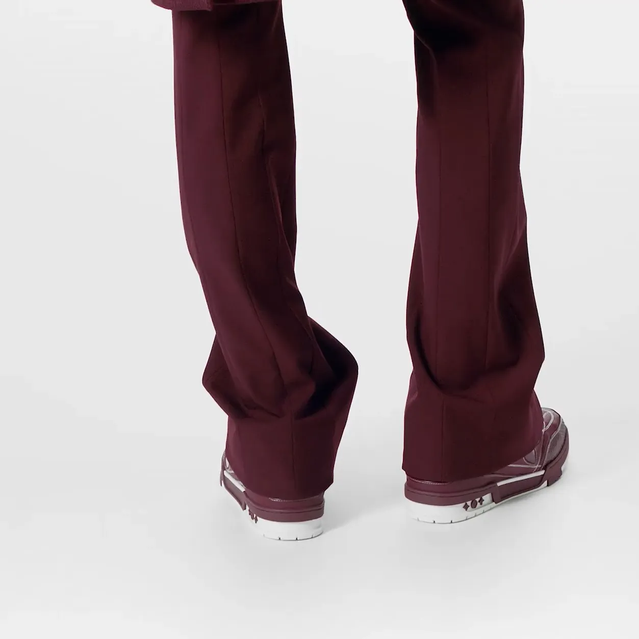 Mcqueen menswear Bagsaaa LV Skate Sneaker Bordeaux Red 1ABZ6N