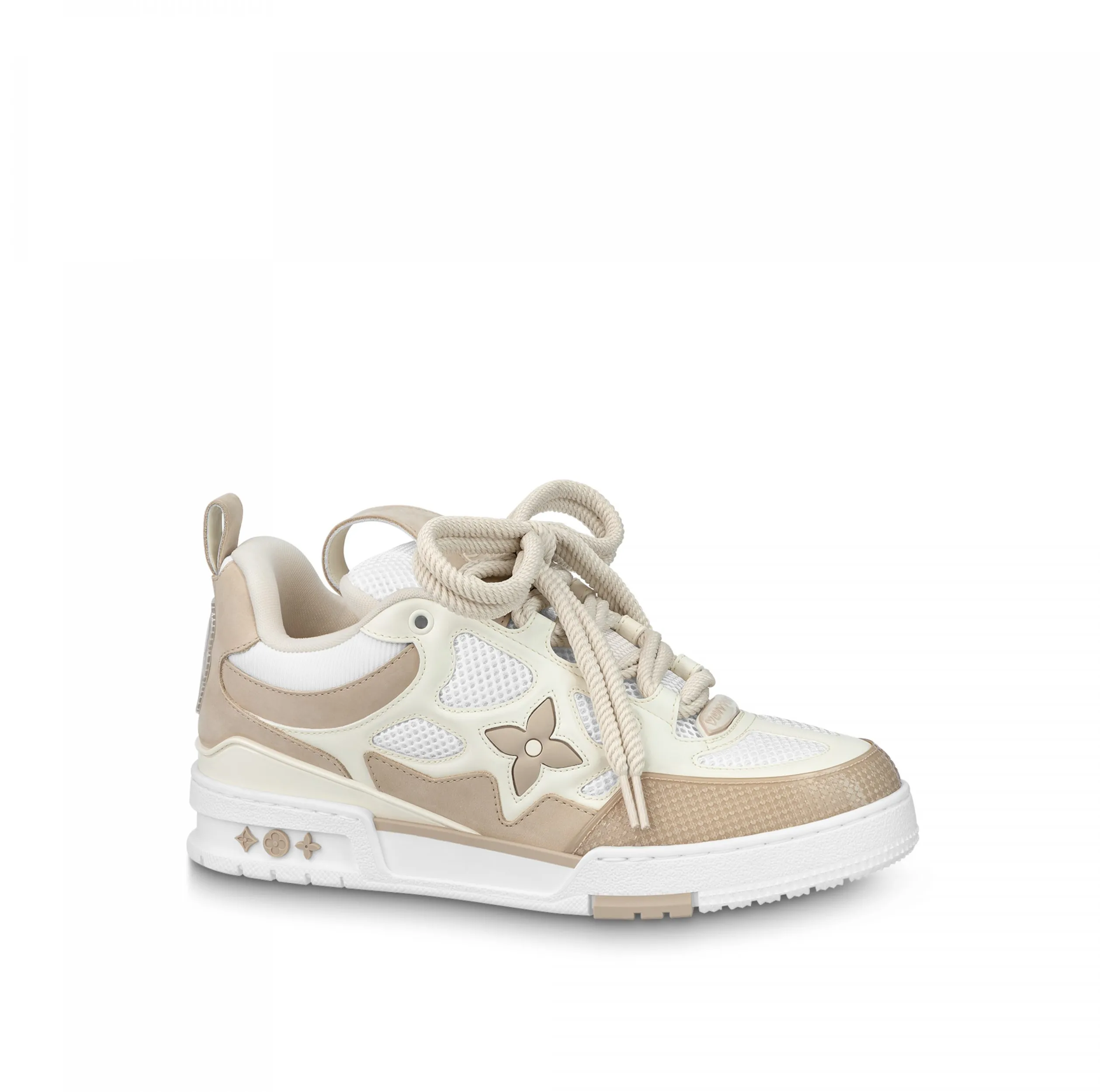 Bagsaaa LV Skate Sneaker Since 54 Monogram Flowers Beige 1AARQG