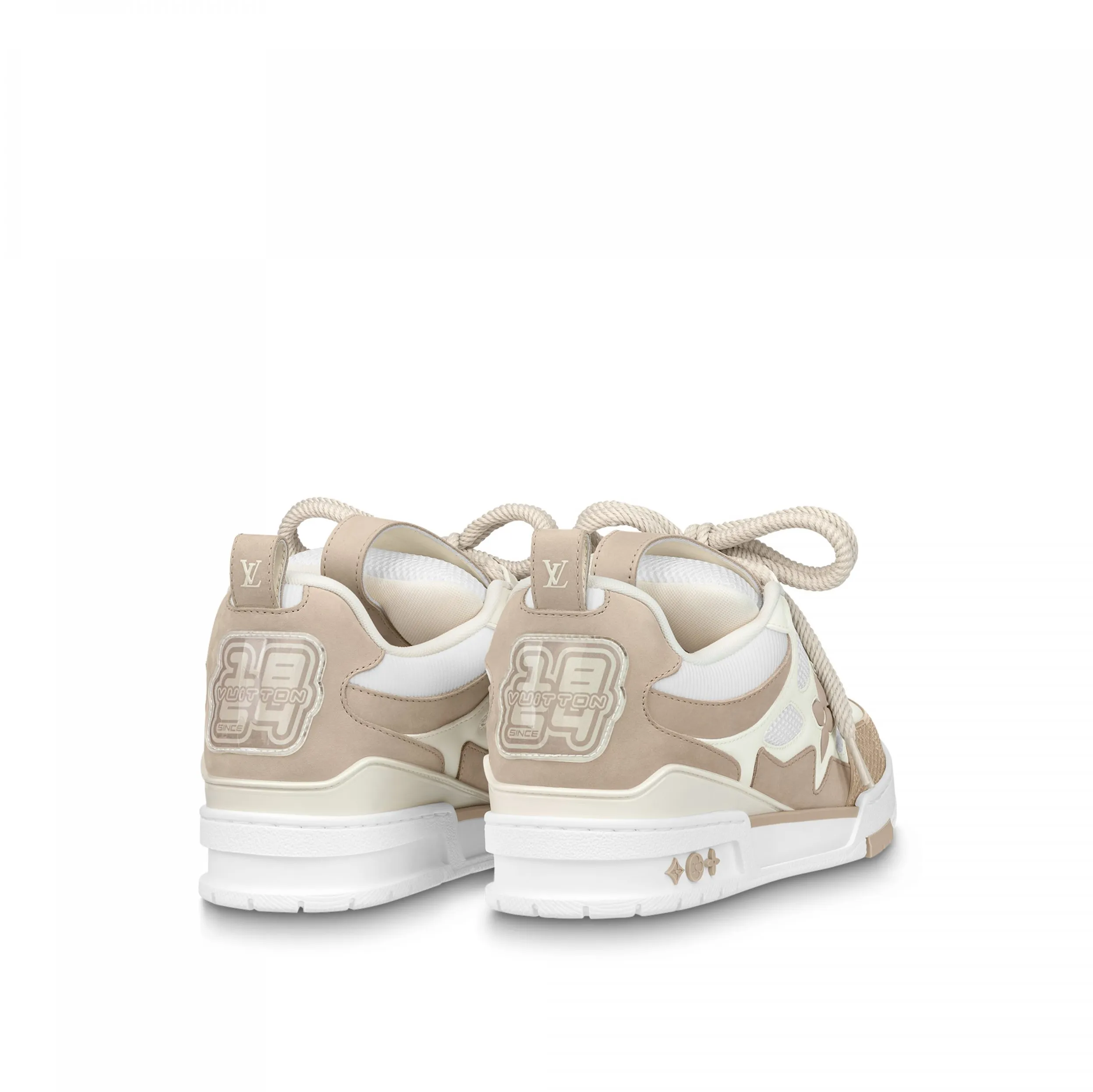 Top lv Bagsaaa LV Skate Sneaker Since 54 Monogram Flowers Beige 1AARQG