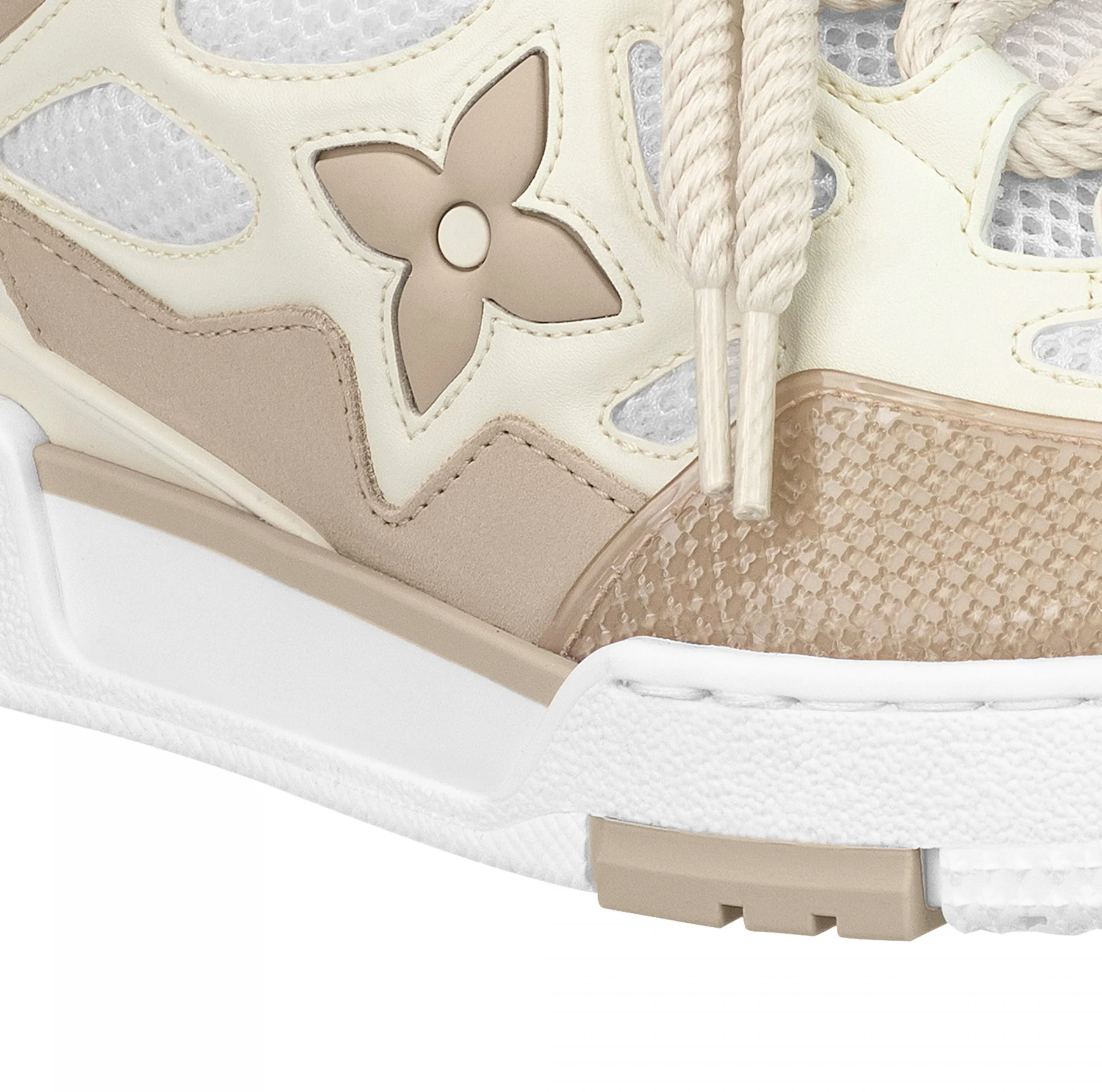 Top lv Bagsaaa LV Skate Sneaker Since 54 Monogram Flowers Beige 1AARQG