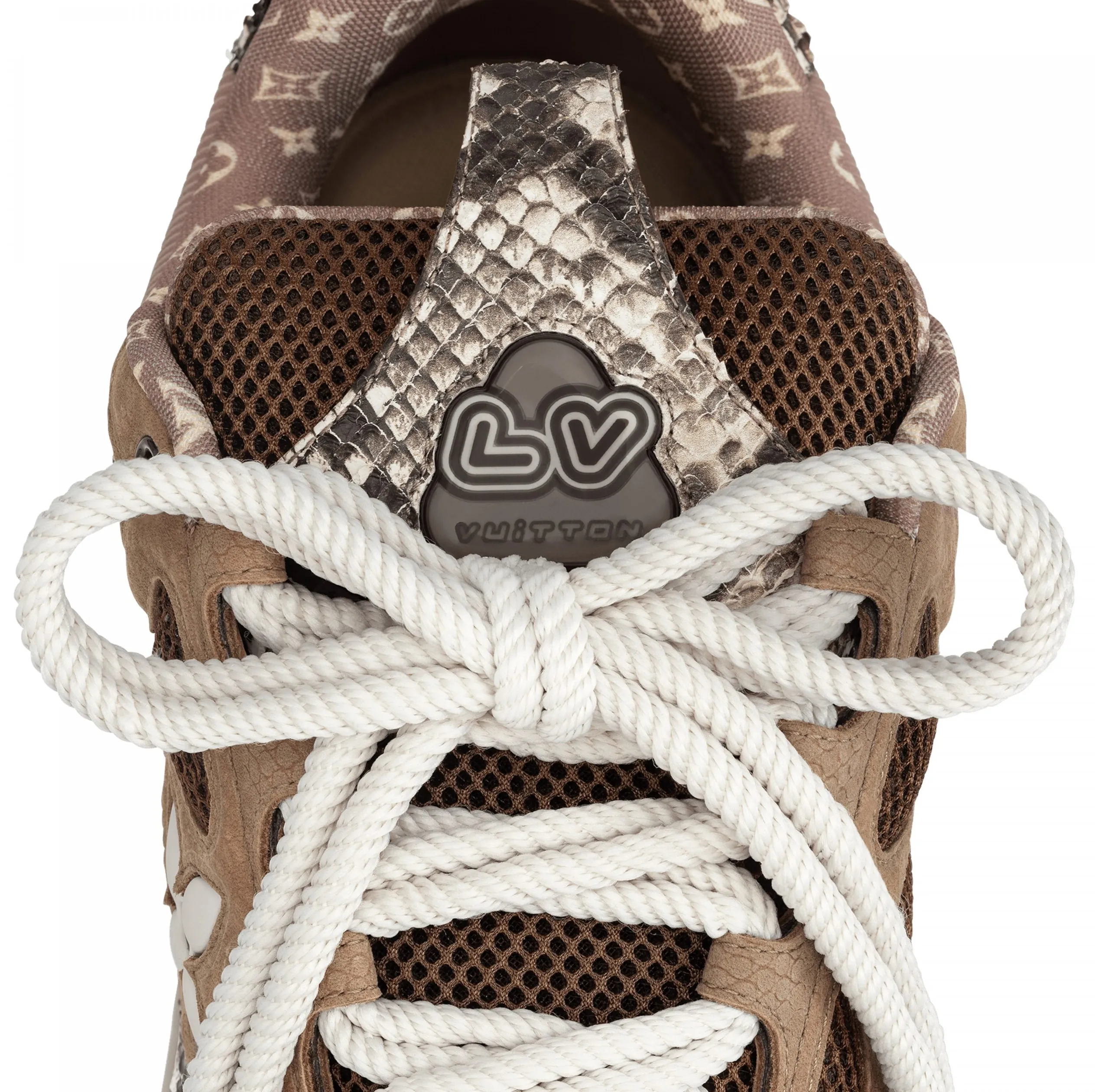 Shop for brands Bagsaaa LV Skate Sneaker Since 54 Monogram Flowers Brown 1ABMG1