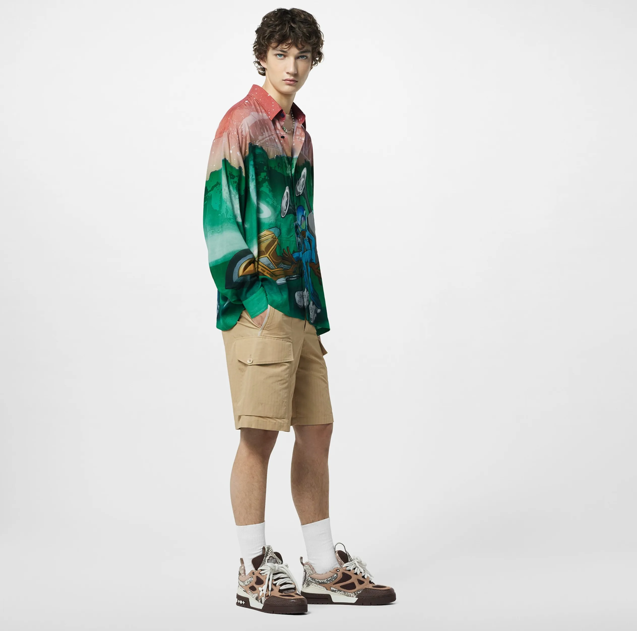 Shop for brands Bagsaaa LV Skate Sneaker Since 54 Monogram Flowers Brown 1ABMG1