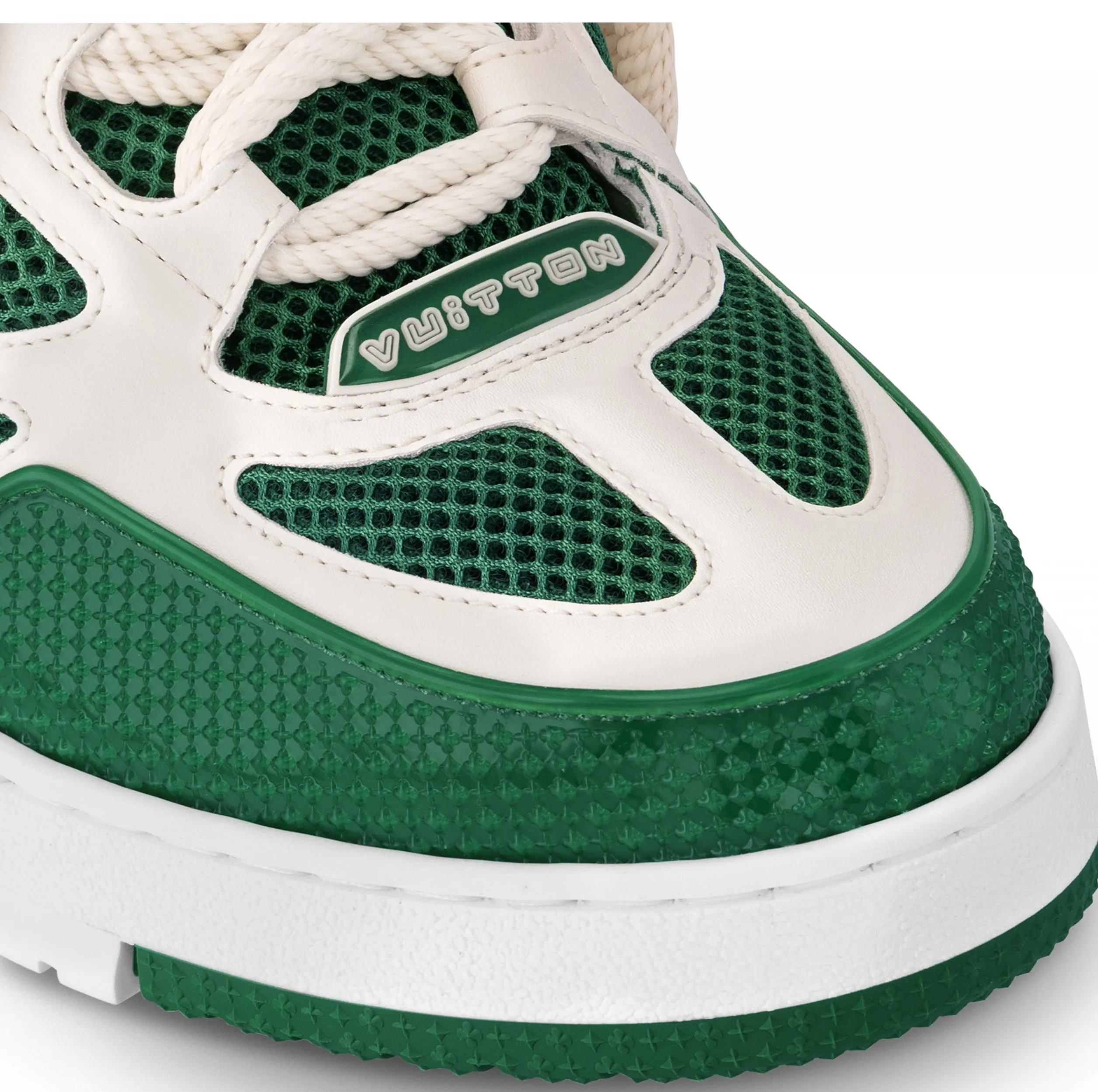 Outlet marketplace Bagsaaa LV Skate Sneaker Since 54 Monogram Flowers Green 1AC51X