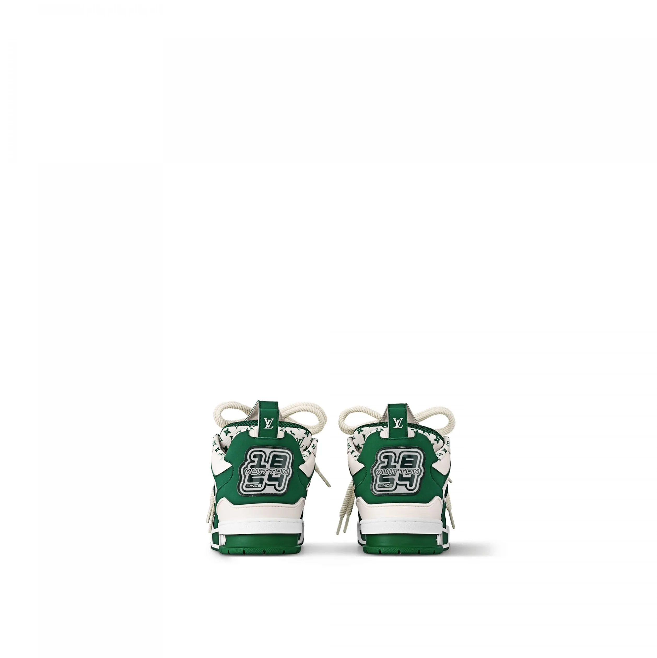 Outlet marketplace Bagsaaa LV Skate Sneaker Since 54 Monogram Flowers Green 1AC51X