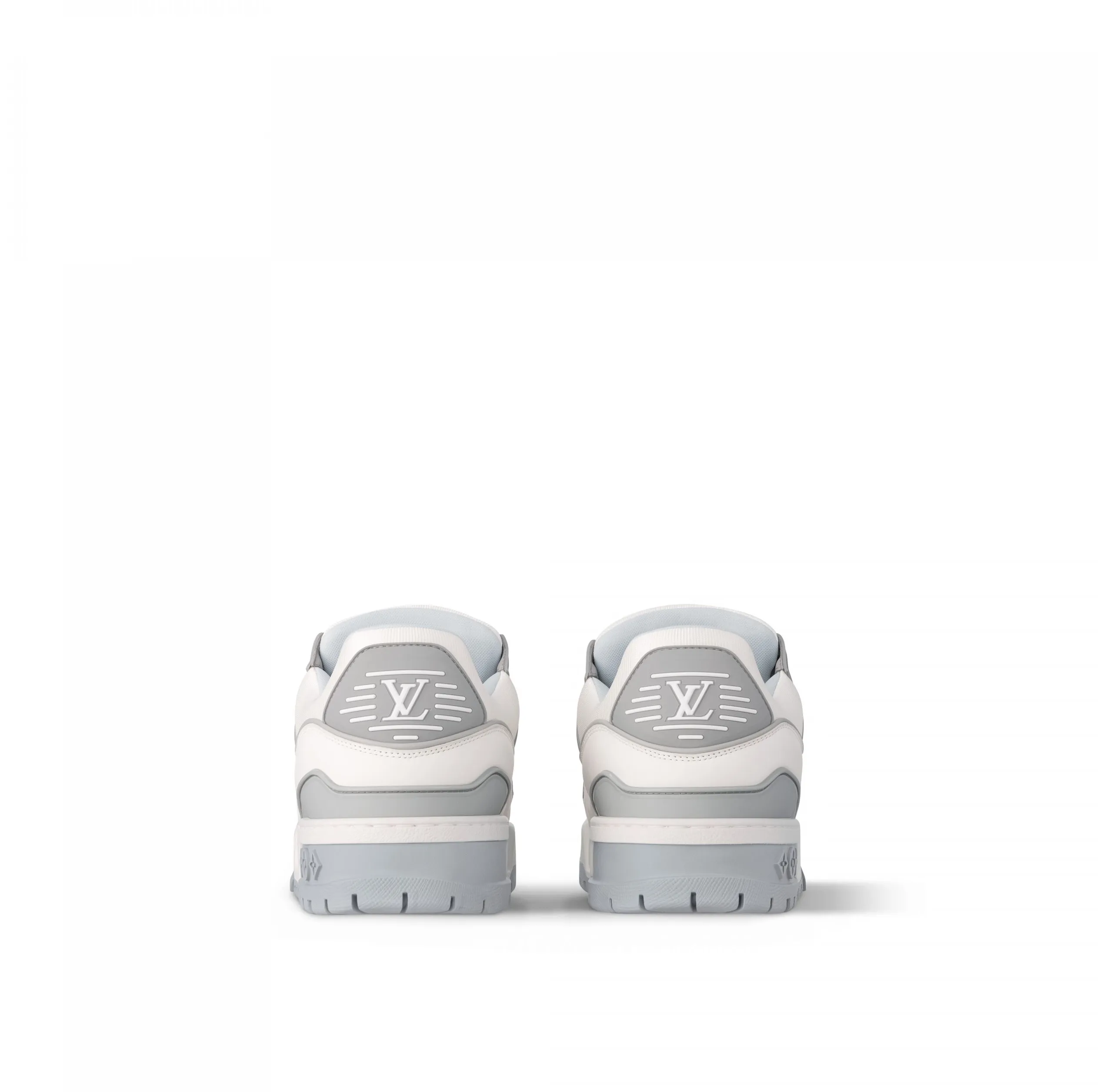 Replica rick owens shoes Bagsaaa LV Trainer Maxi Sneaker Gray 1ACPPP