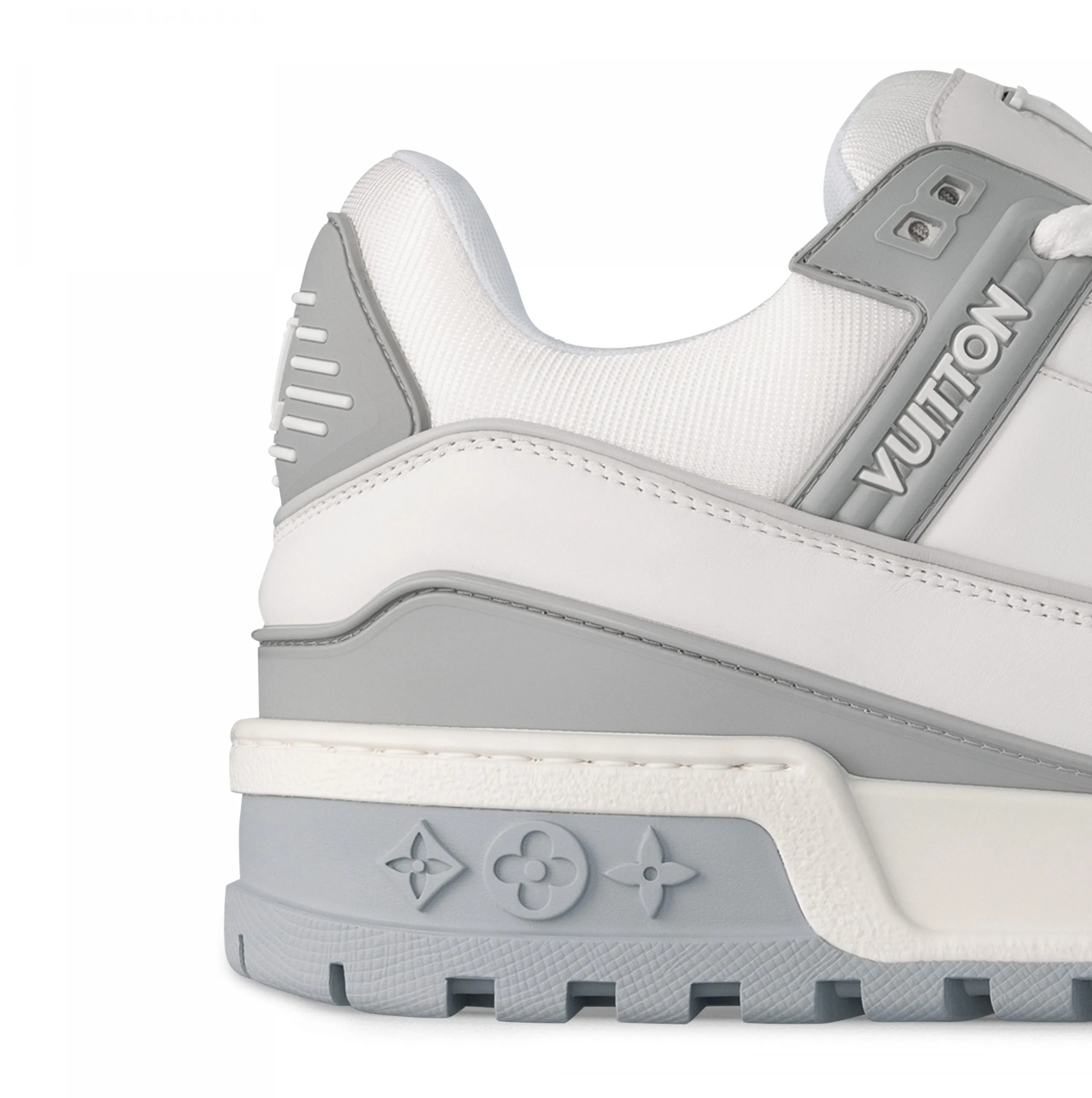 Replica rick owens shoes Bagsaaa LV Trainer Maxi Sneaker Gray 1ACPPP