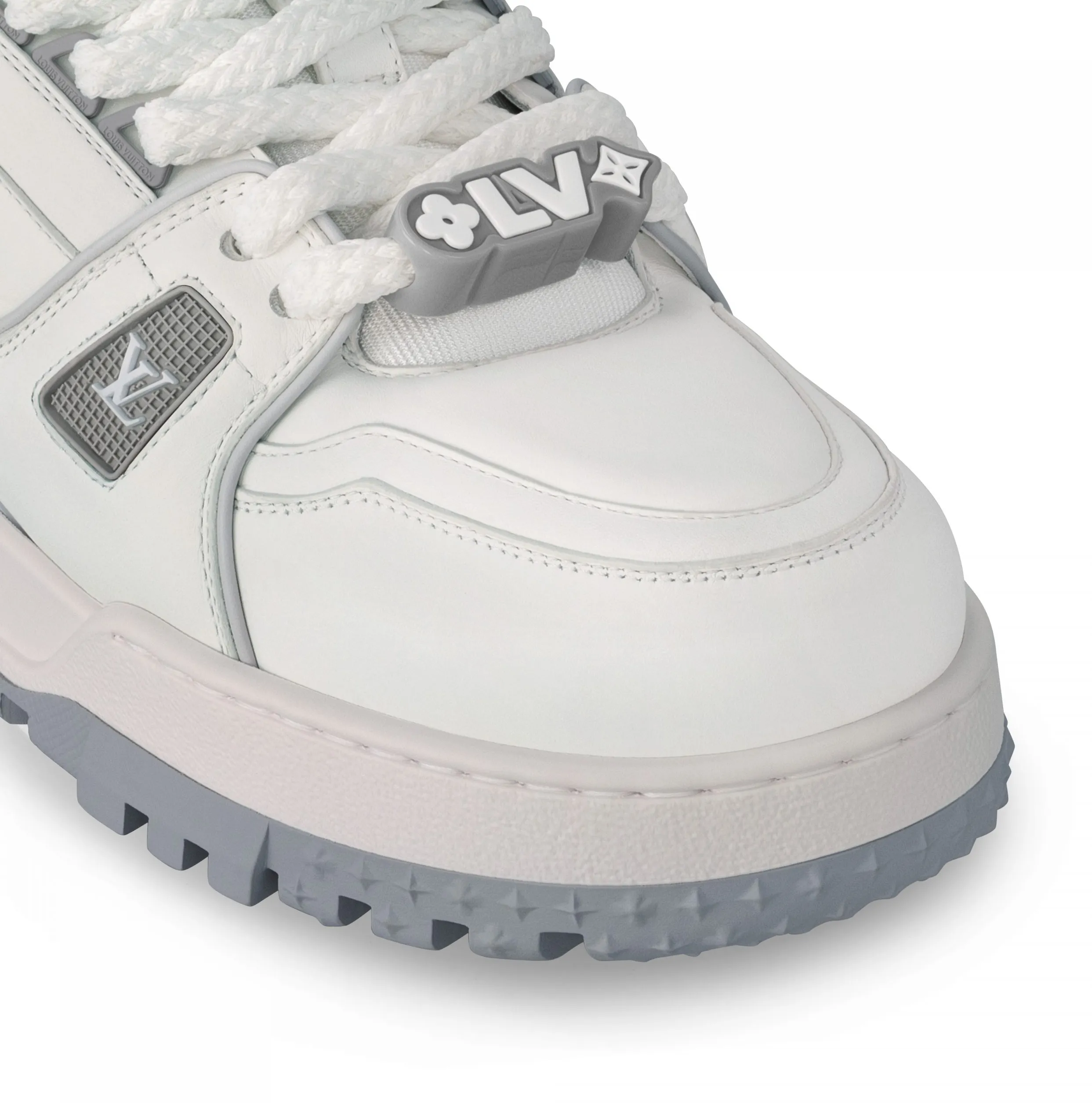 Replica rick owens shoes Bagsaaa LV Trainer Maxi Sneaker Gray 1ACPPP