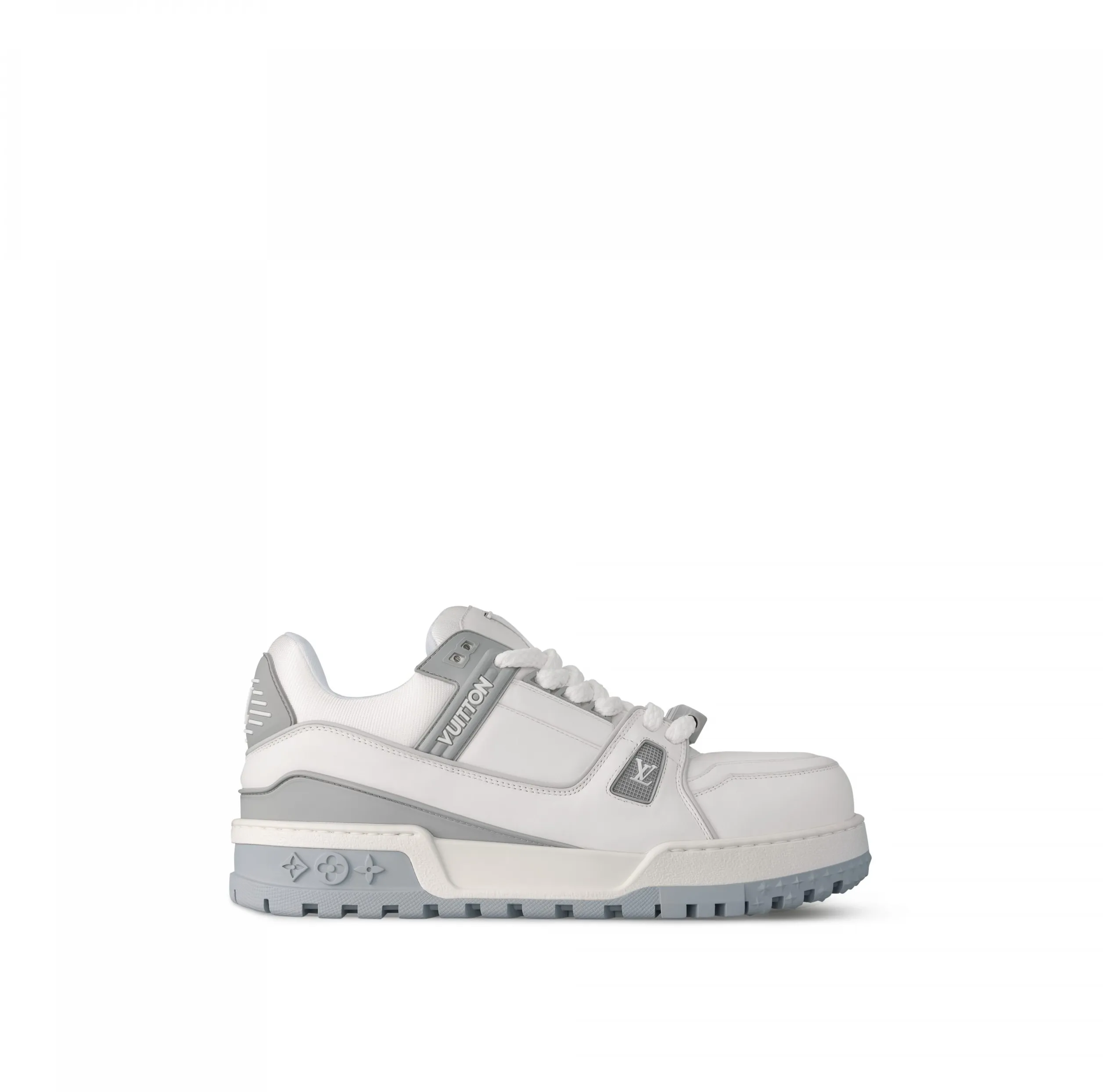 Bagsaaa LV Trainer Maxi Sneaker Gray 1ACPPP