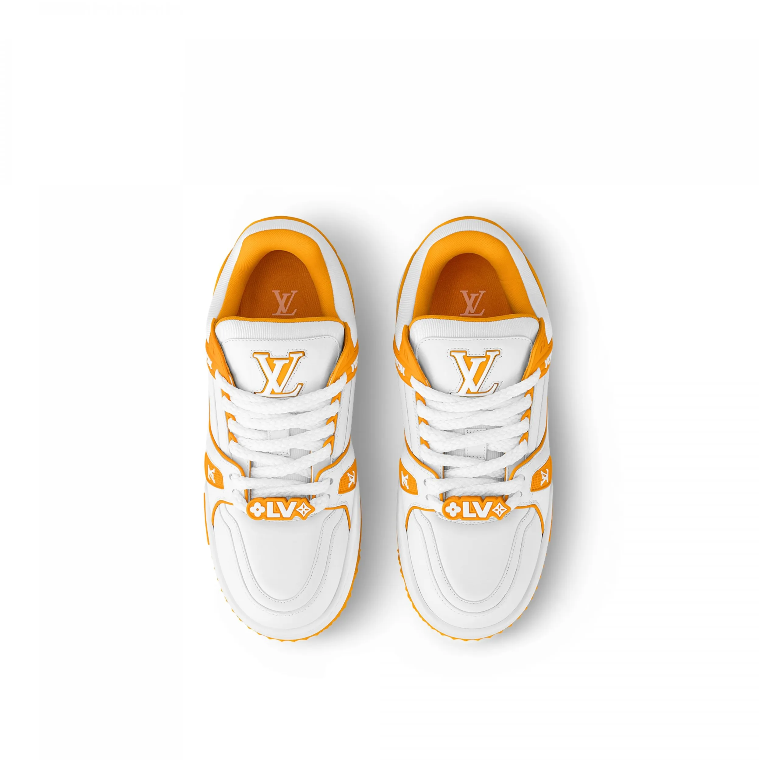 Dolce gabbana replica Bagsaaa LV Trainer Maxi Sneaker Yellow 1ACPQJ