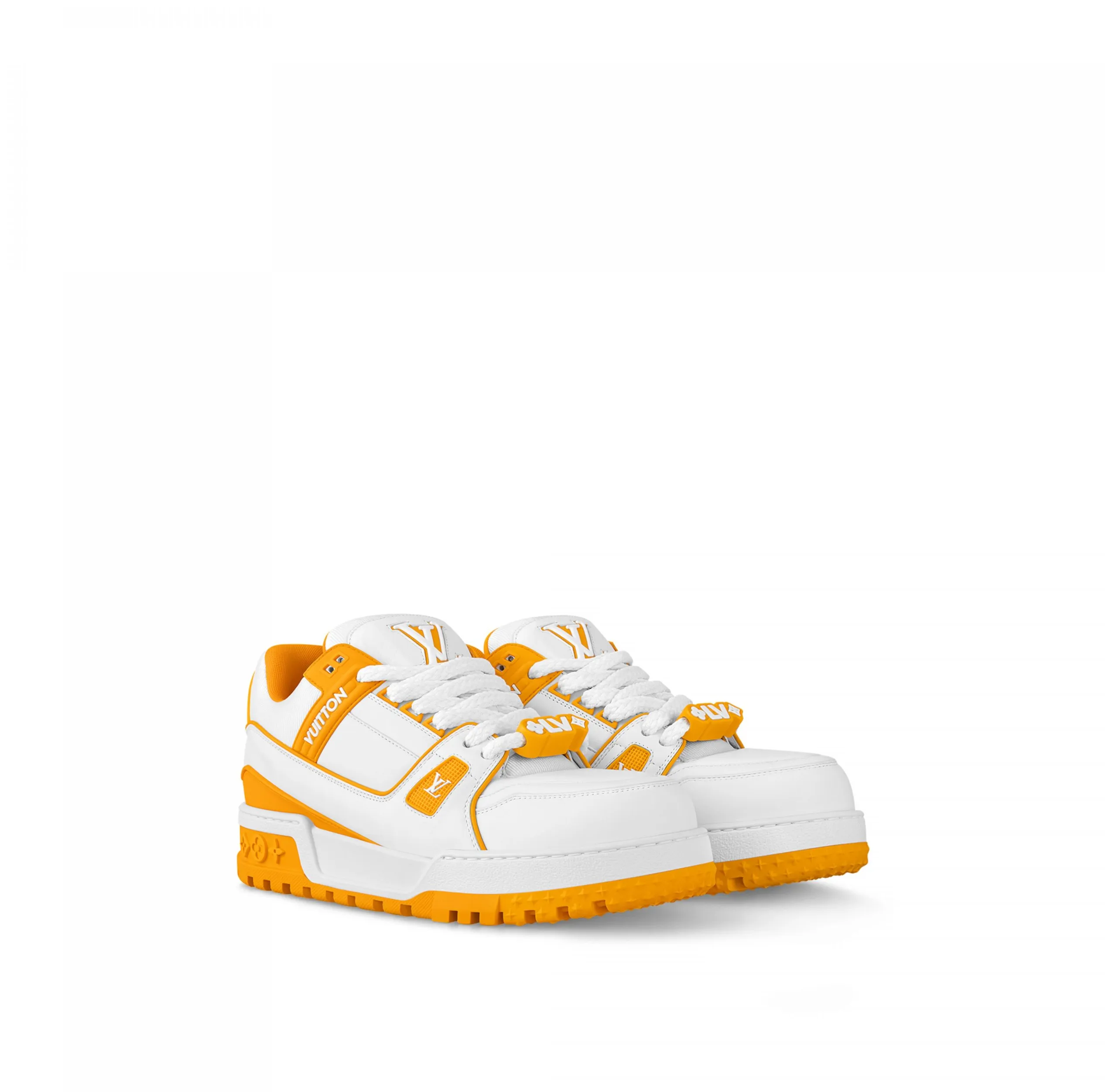 Dolce gabbana replica Bagsaaa LV Trainer Maxi Sneaker Yellow 1ACPQJ