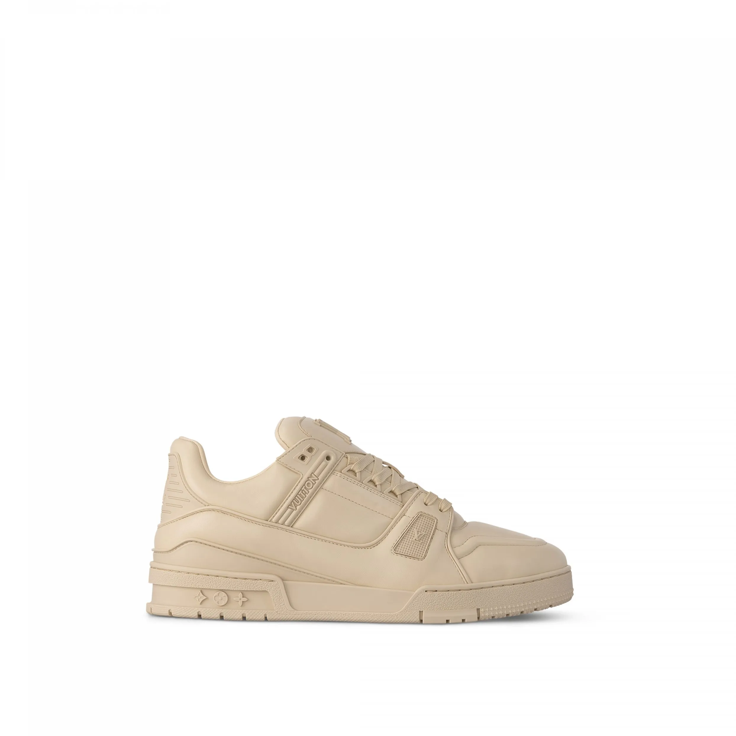 Bagsaaa LV Trainer Sneaker Calf leather Beige 1AC5BR