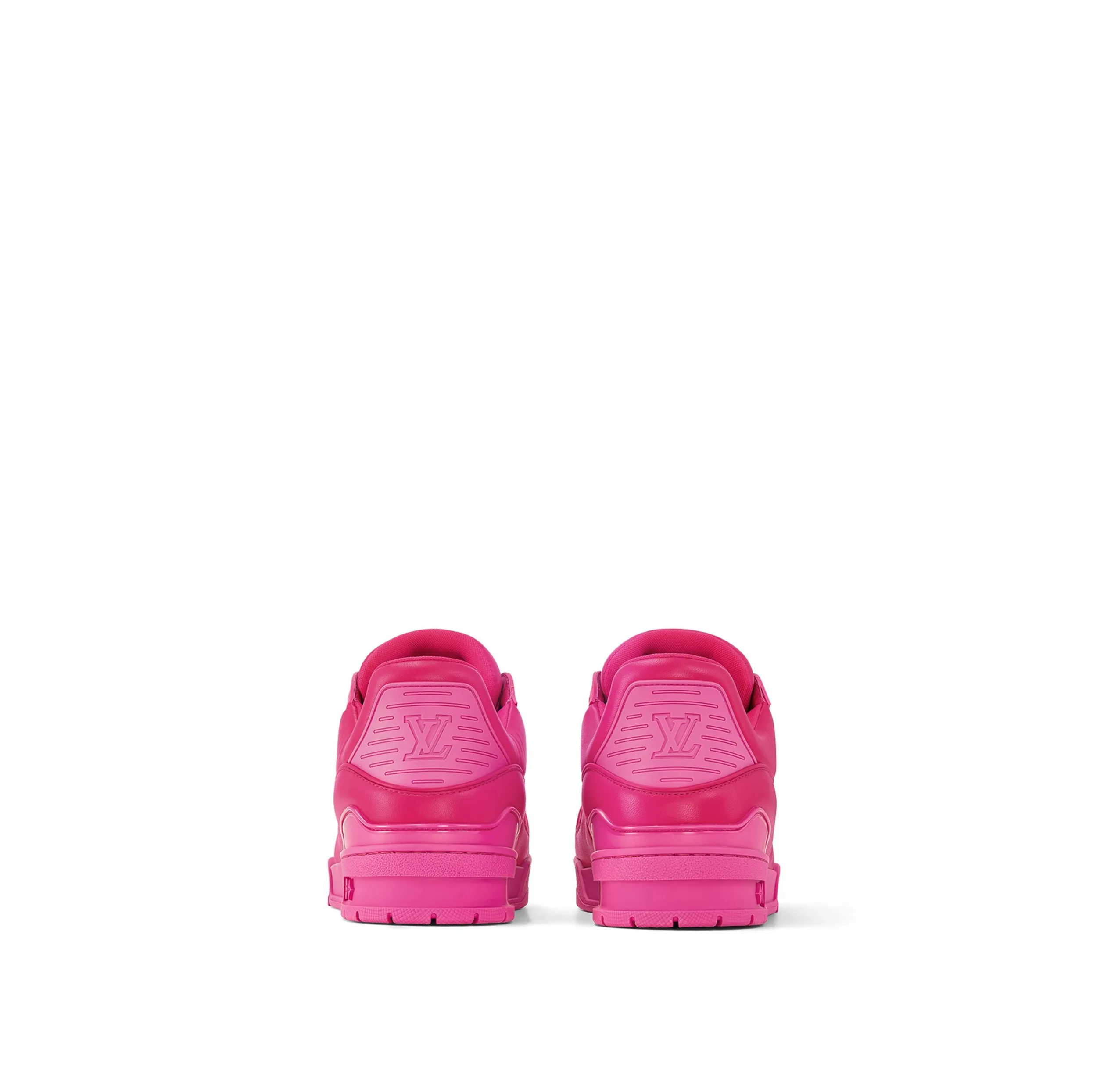 Store shopping Bagsaaa LV Trainer Sneaker Calf leather Fuchsia 1AC5CB