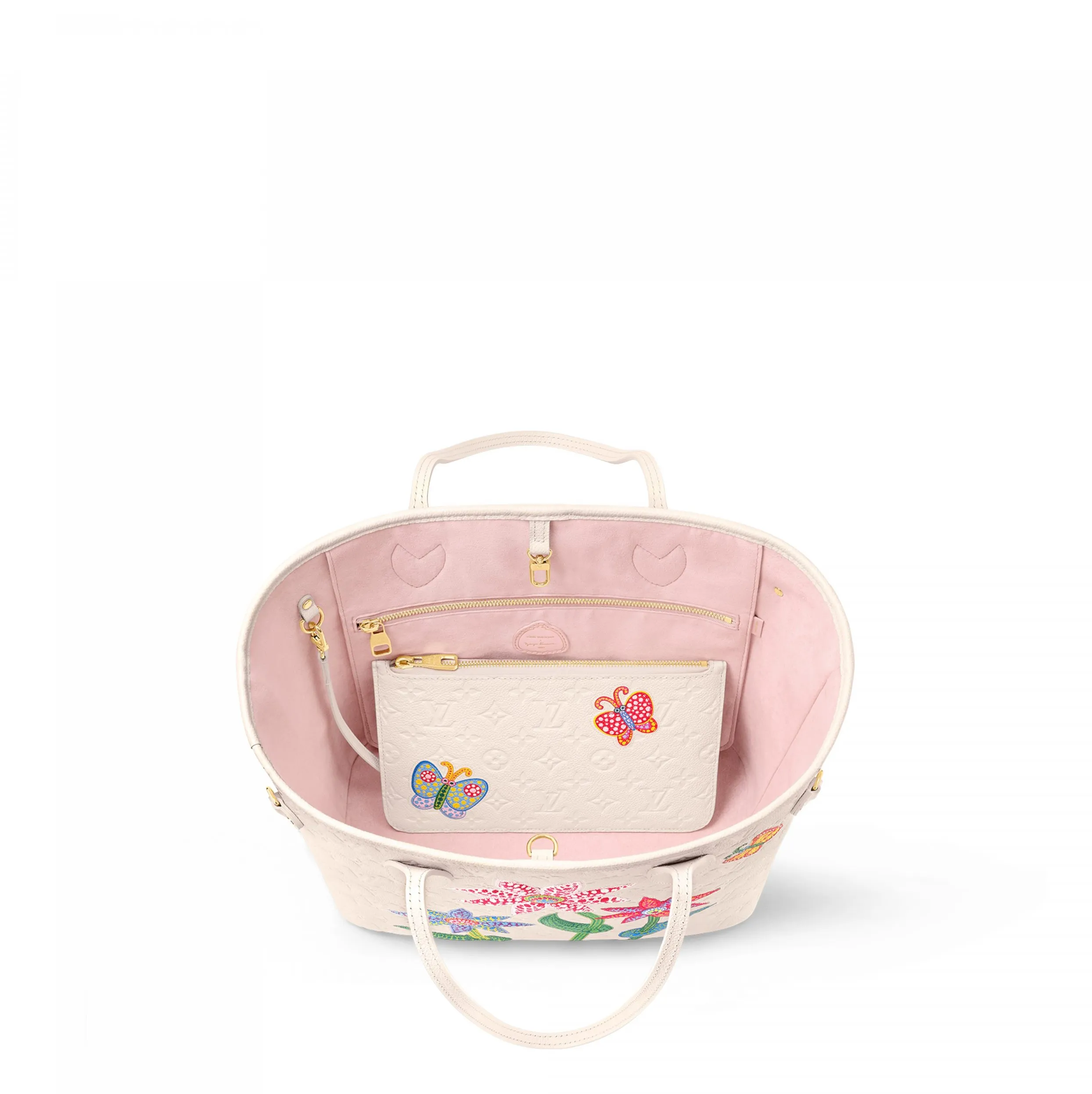 Store mens Bagsaaa LV x YK Neverfull MM M21733 Quartz