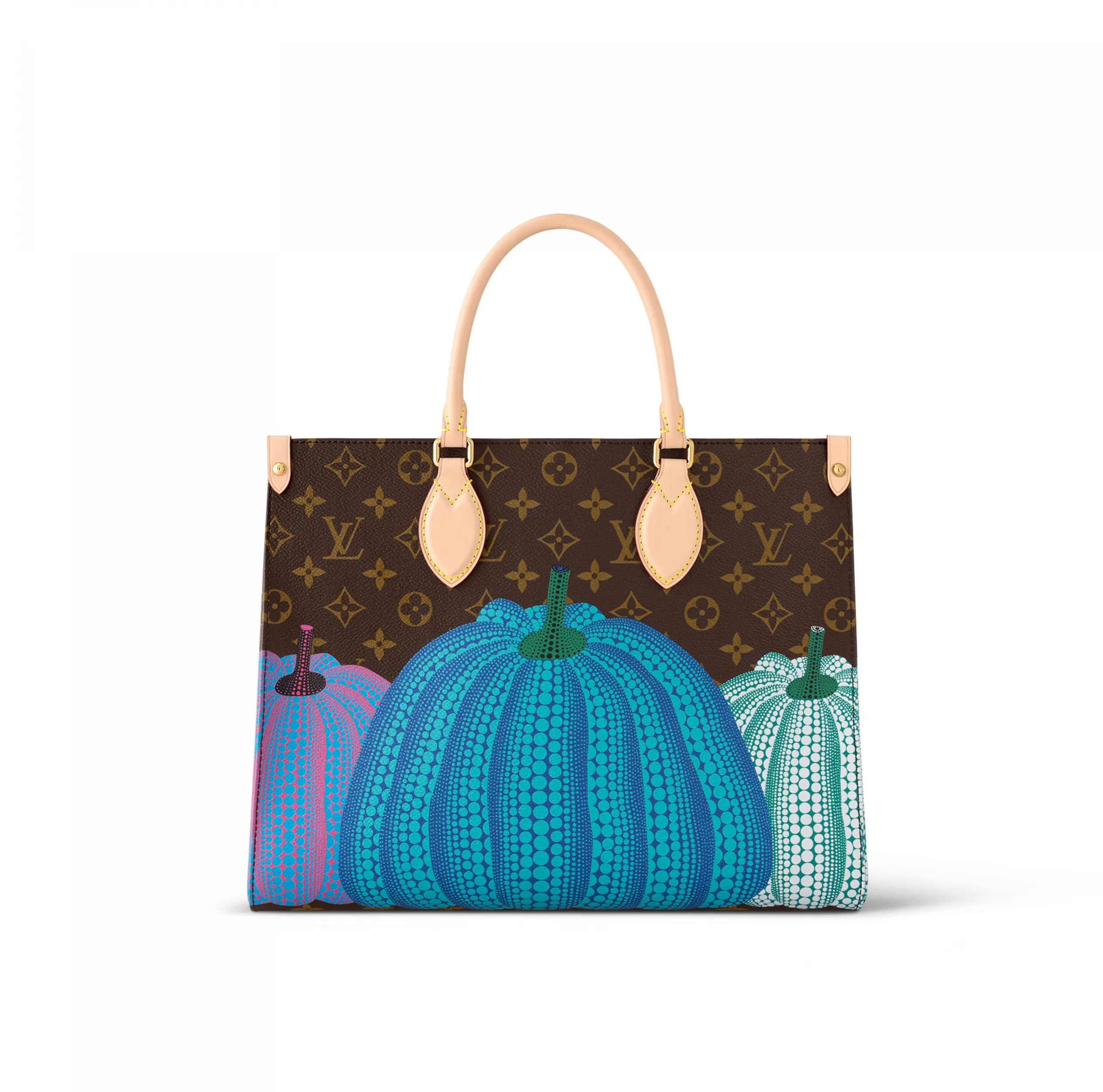 Replica shop Bagsaaa LV x YK OnTheGo MM M46466 Pumpkin print