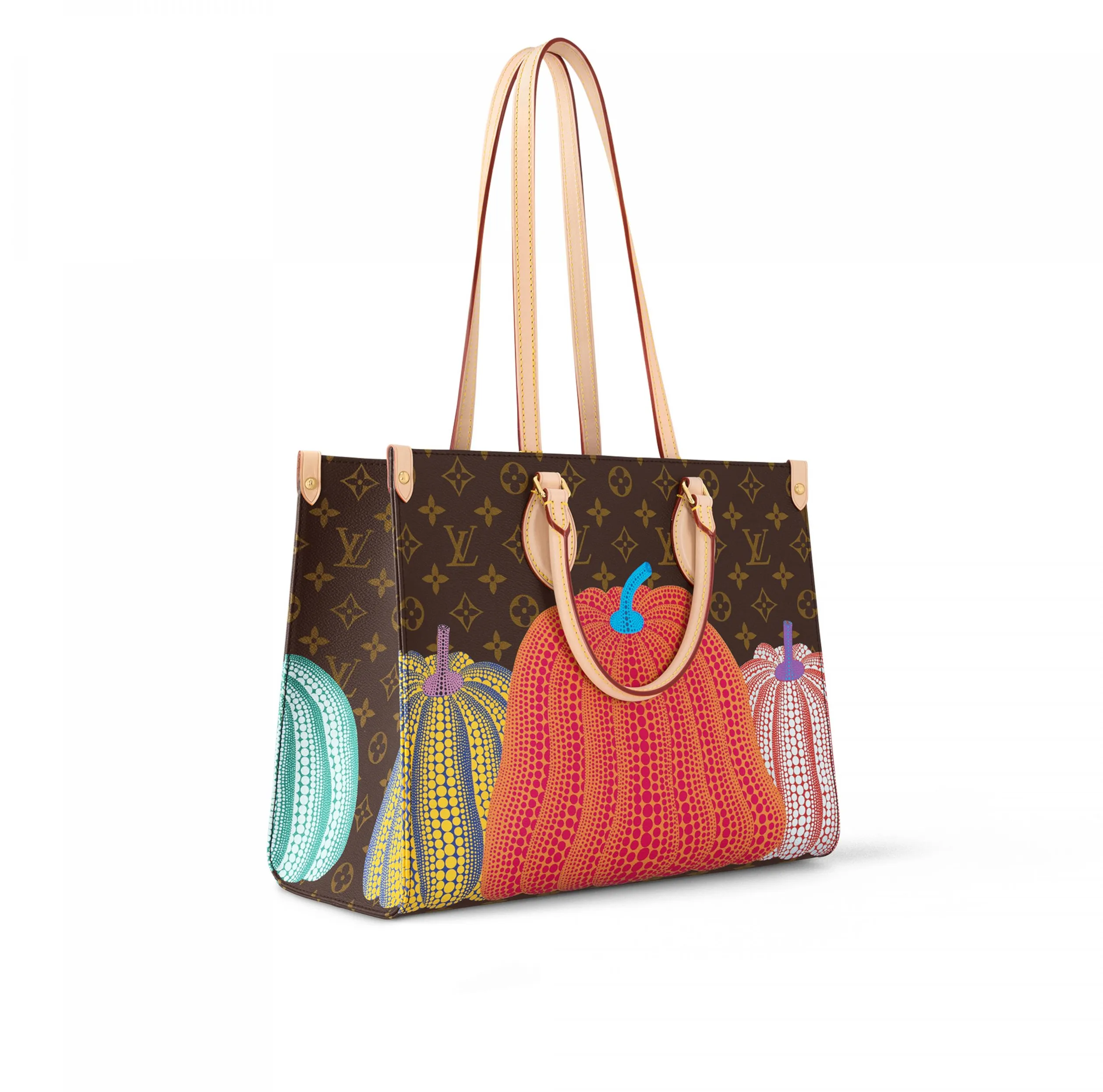 Replica shop Bagsaaa LV x YK OnTheGo MM M46466 Pumpkin print