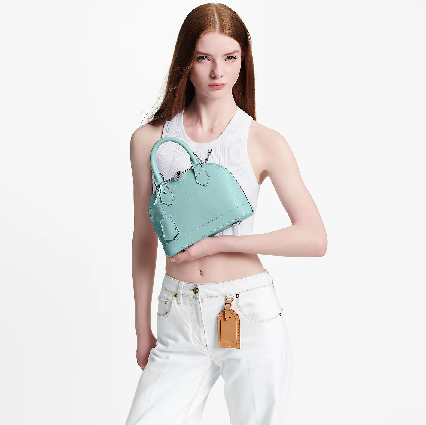 Replica bags Bagsaaa Lagoon Turquoise M22619 Alma BB