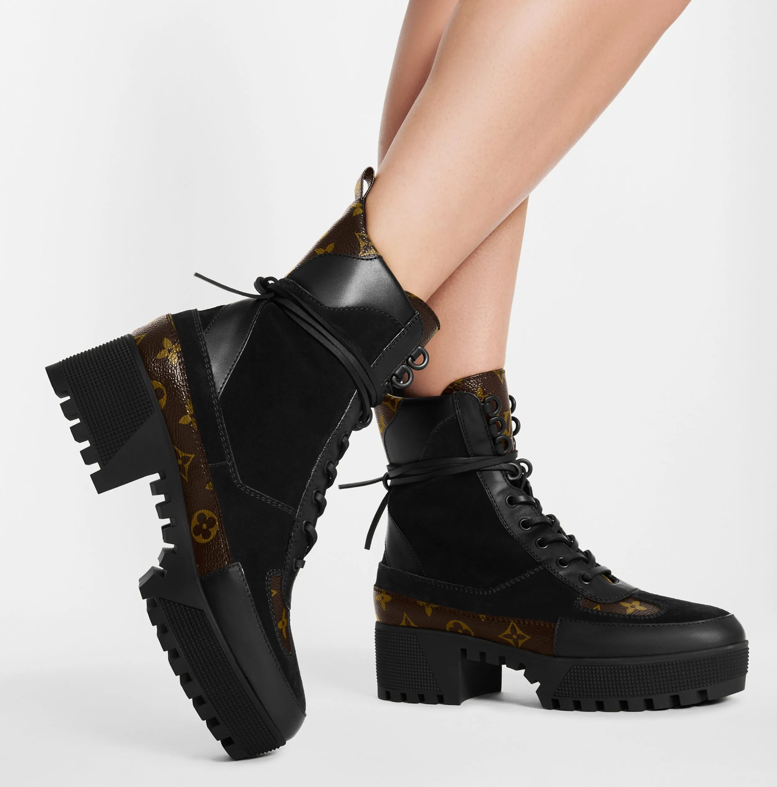 Replica chloe bag Bagsaaa Laureate Platform Desert Boot Black 1A4XXZ