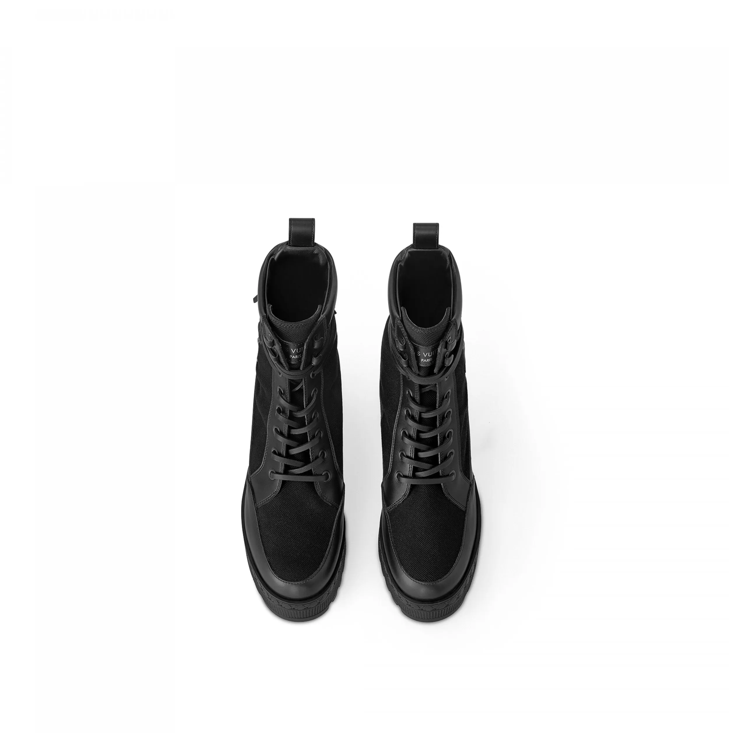 Rick owens shoes replica Bagsaaa Laureate Platform Desert Boot Black 1AC7RU