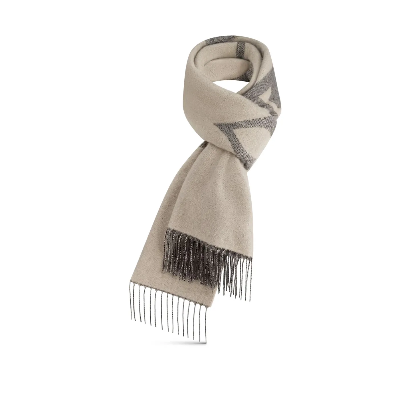 Lauren ralph lauren logo Bagsaaa Light Grey M77951 MNG Giant Scarf