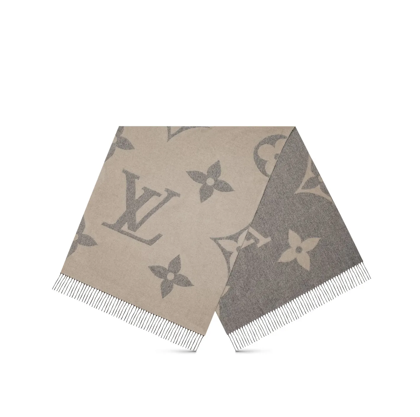 Bagsaaa Light Grey M77951 MNG Giant Scarf