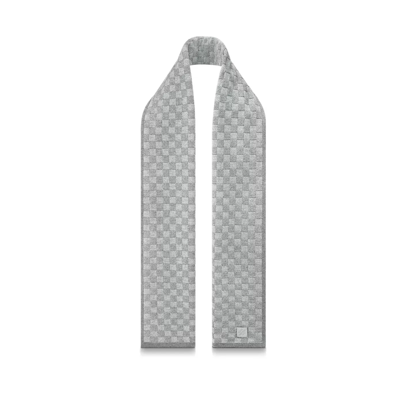 Replica miu miu Bagsaaa Light Grey M77989 Néo Petit Damier Scarf