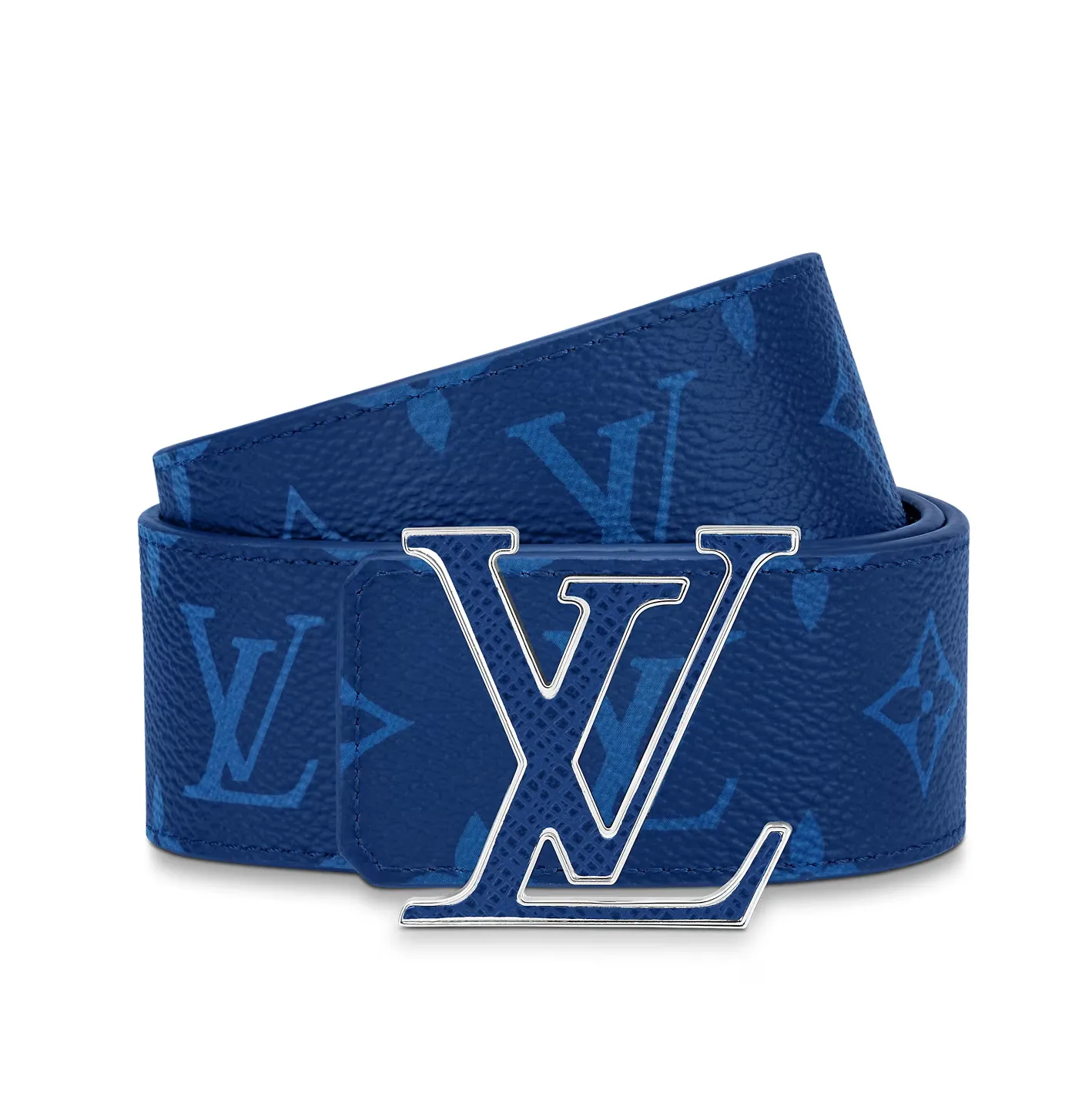 Ralph lauren polo replica Bagsaaa M0159U Blue LV Initiales 40mm Reversible Belt